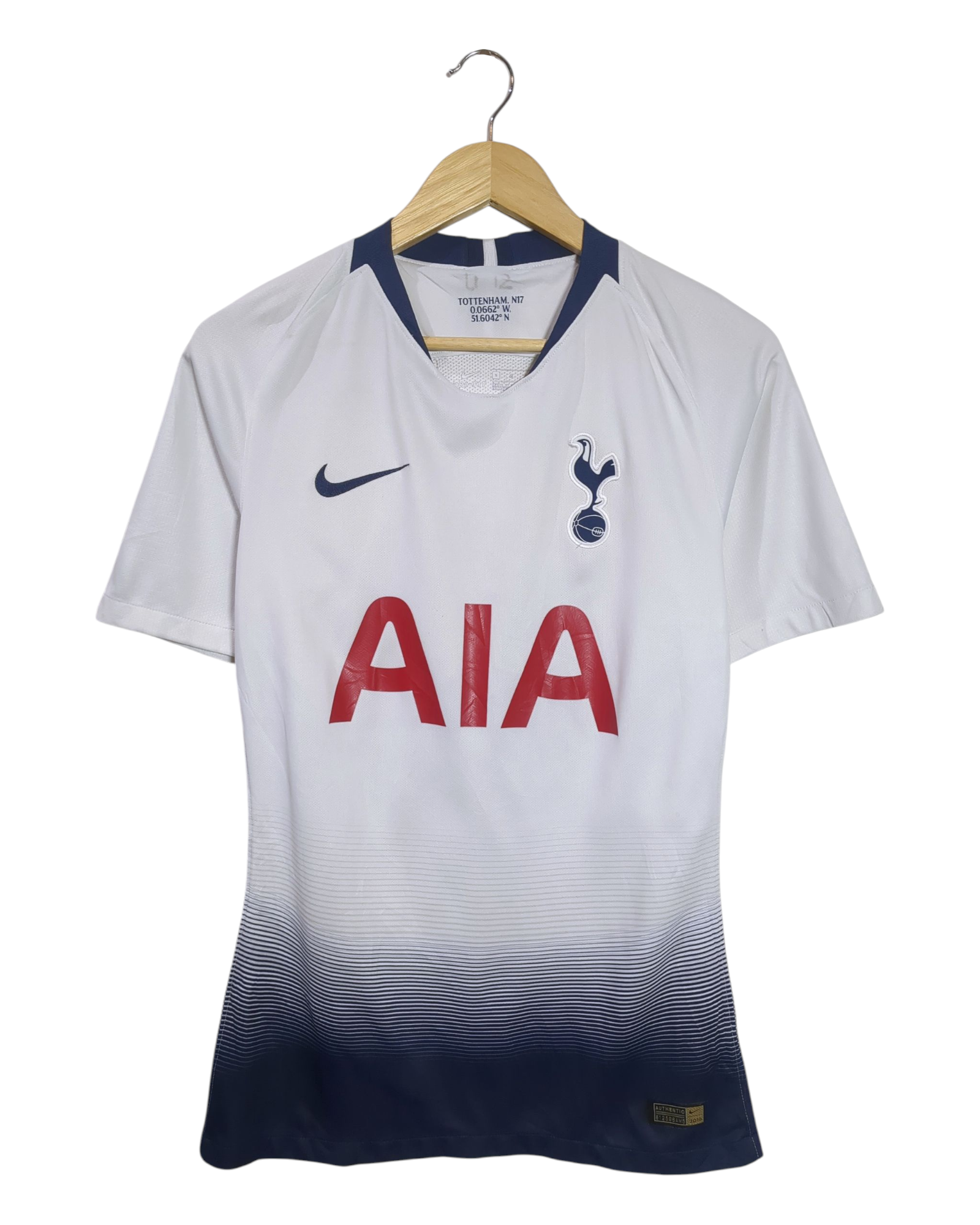 2018-19 Tottenham Hotspur Nike Player Issue Home Shirt #12 - (S)