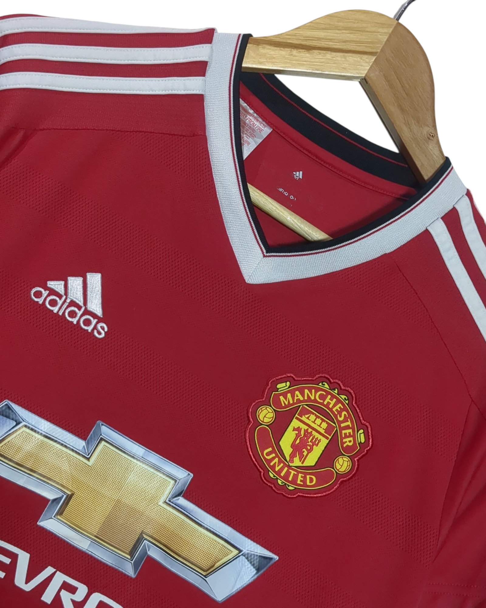 2015-16 Manchester United Adidas Home Shirt - (L.Boys)