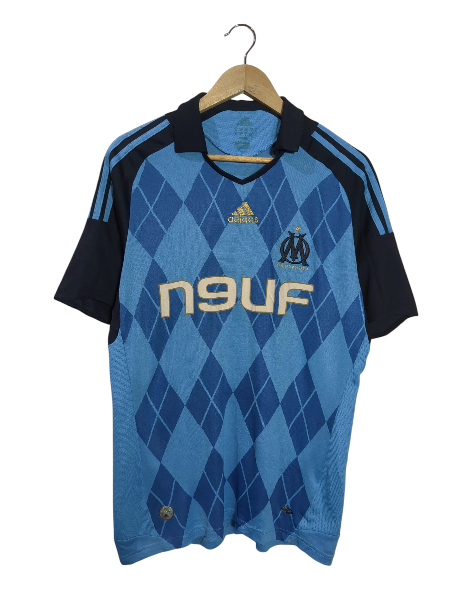 2008-09 Olympique Marseille Adidas Away Shirt - (M)