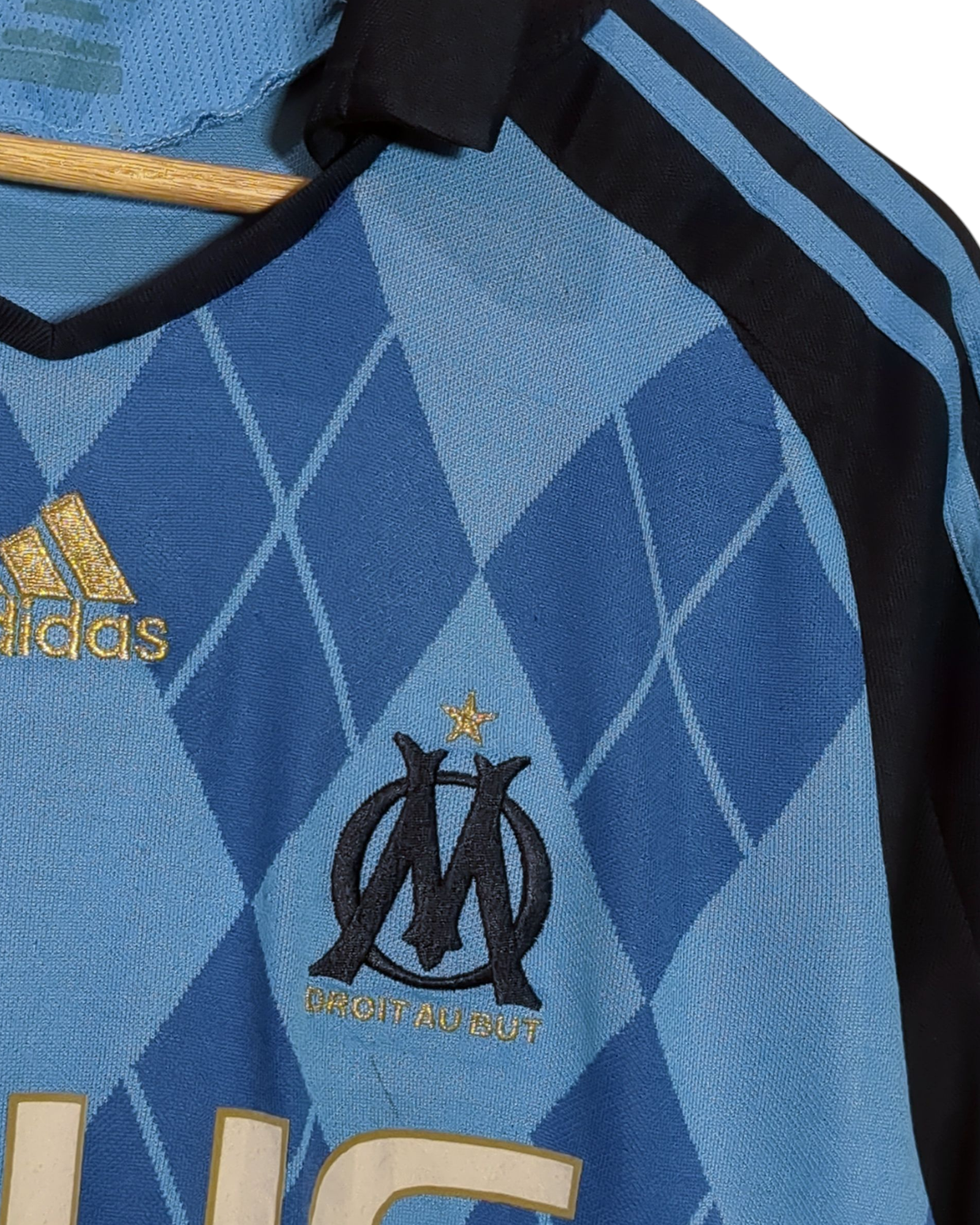2008-09 Olympique Marseille Adidas Away Shirt - (M)