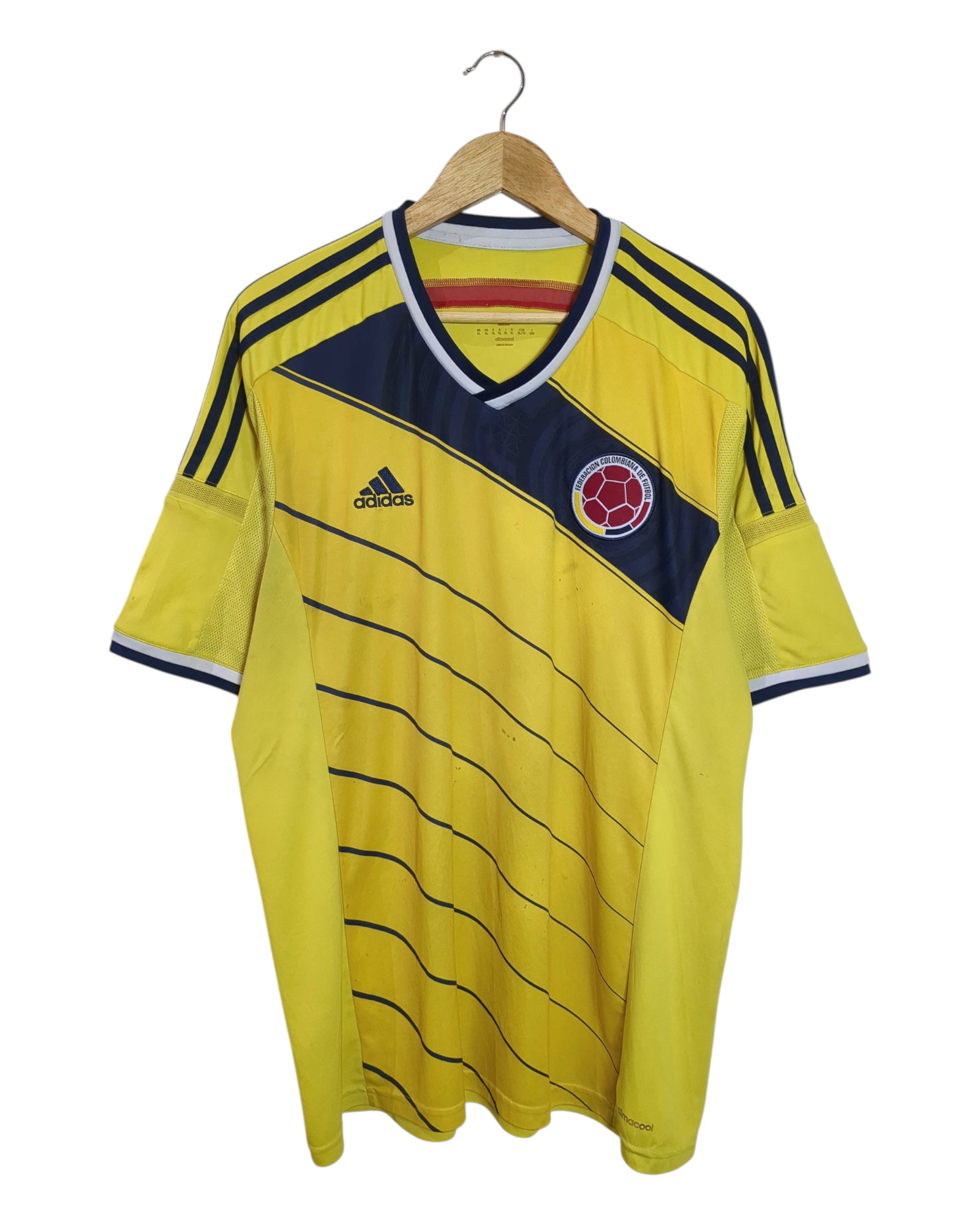2014-15 Colombia Adidas Home Shirt - (XL)