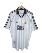 1998-00 Real Madrid Adidas Home Shirt - (L)