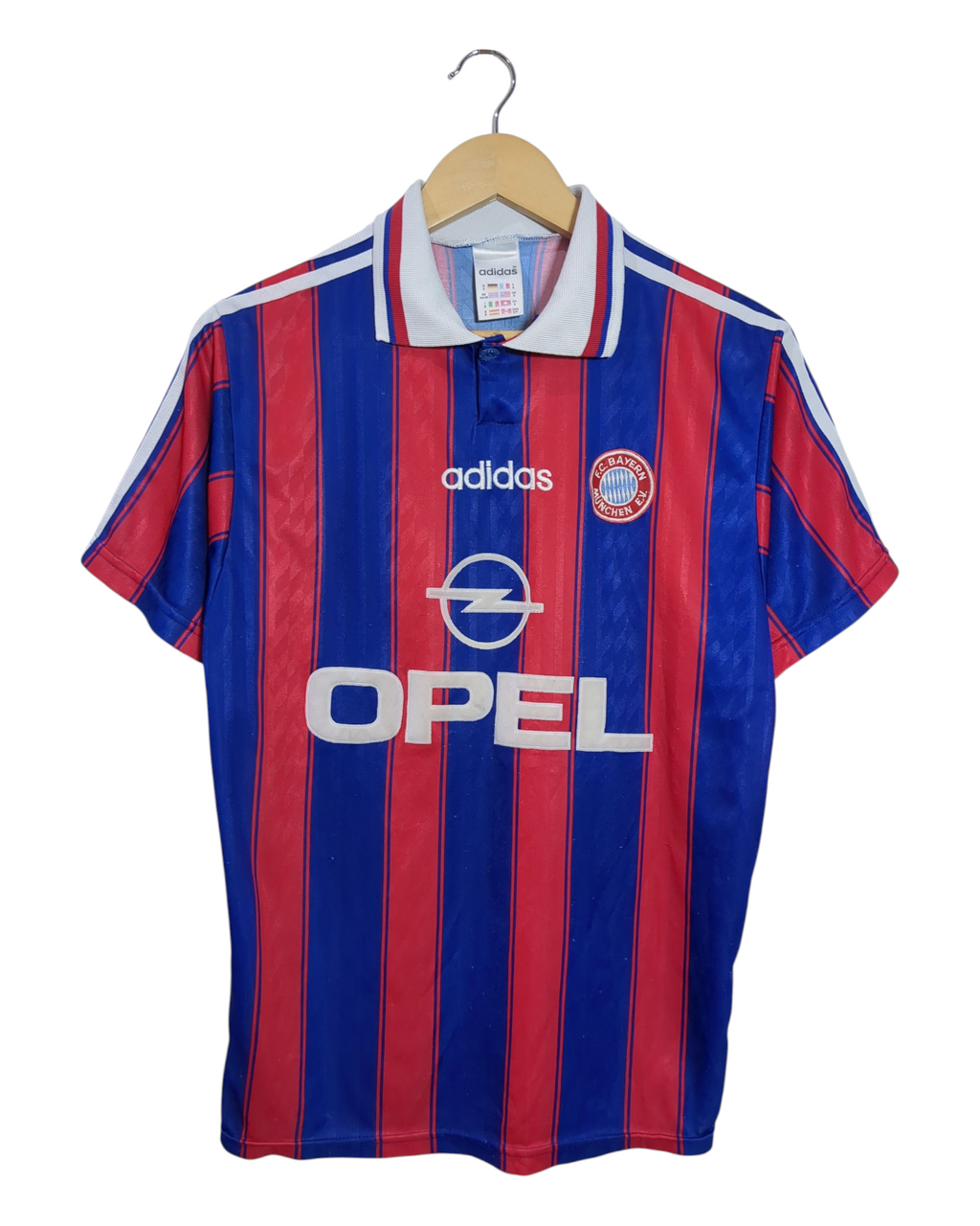 1995-97 Bayern Munich Adidas Home Shirt - (S)