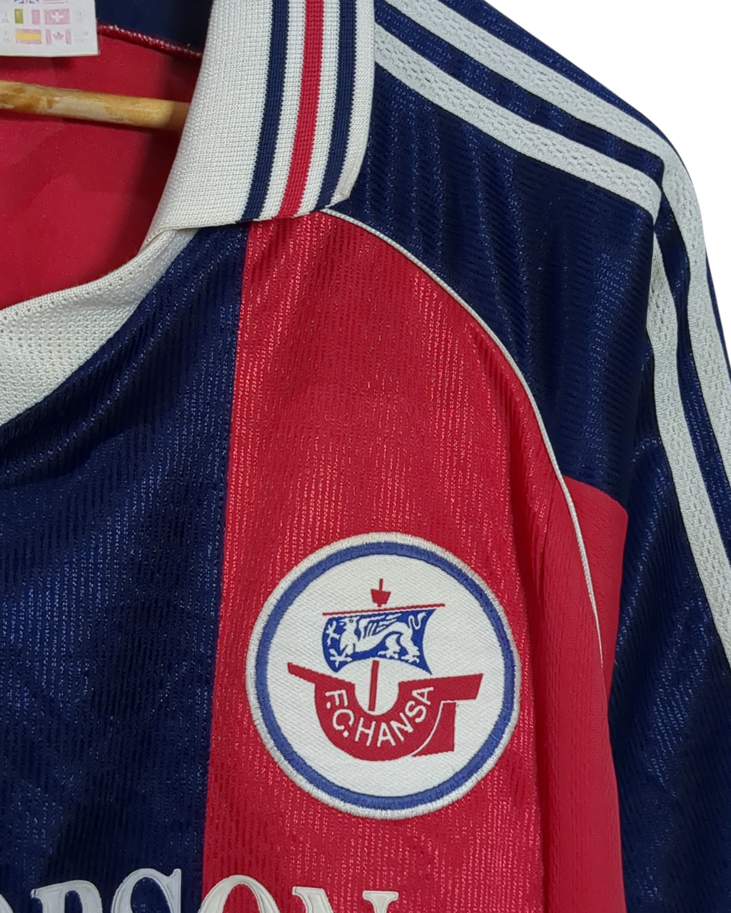 1998-99 Hansa Rostock Adidas Away Shirt - (XL)