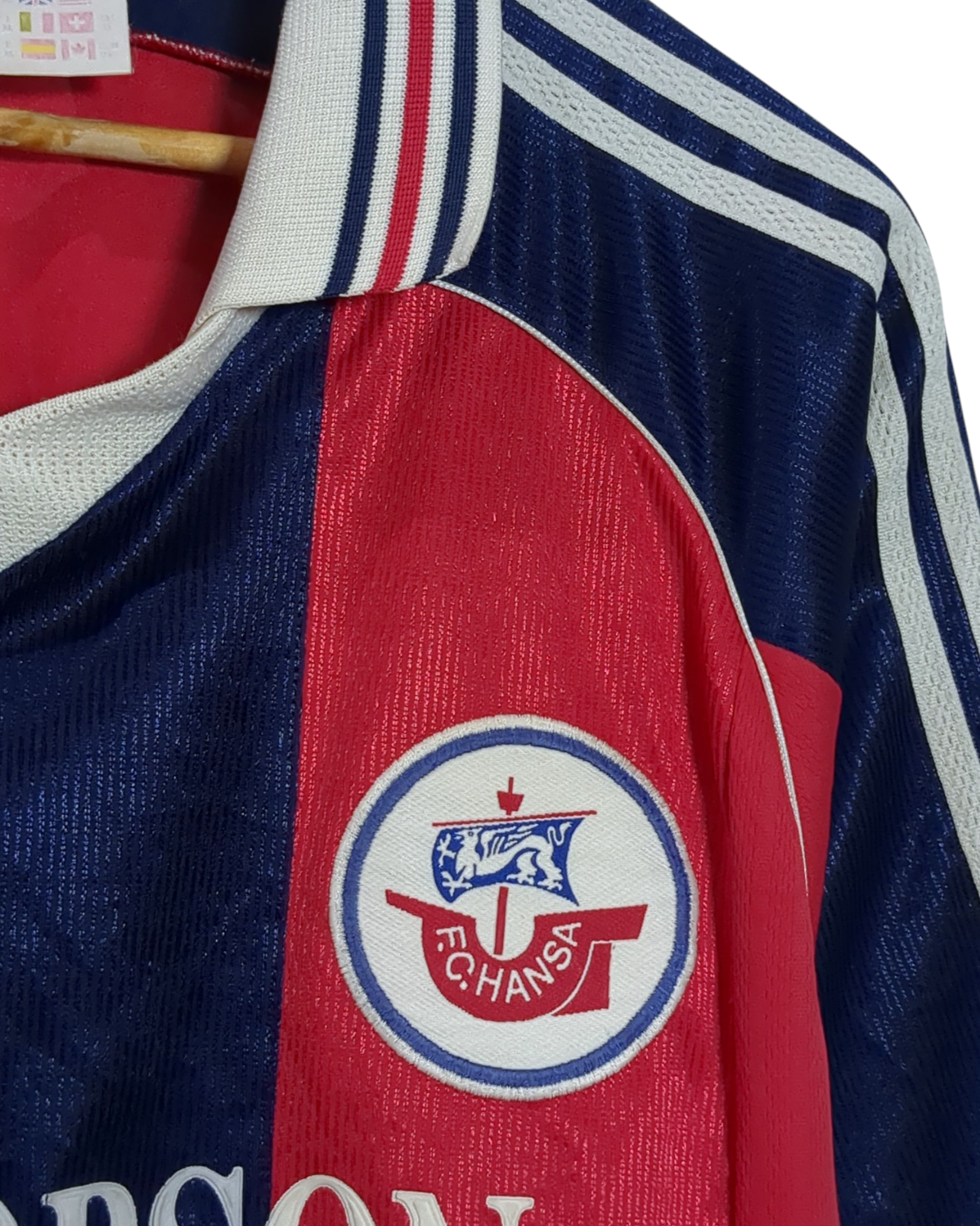 1998-99 Hansa Rostock Adidas Away Shirt - (XL)