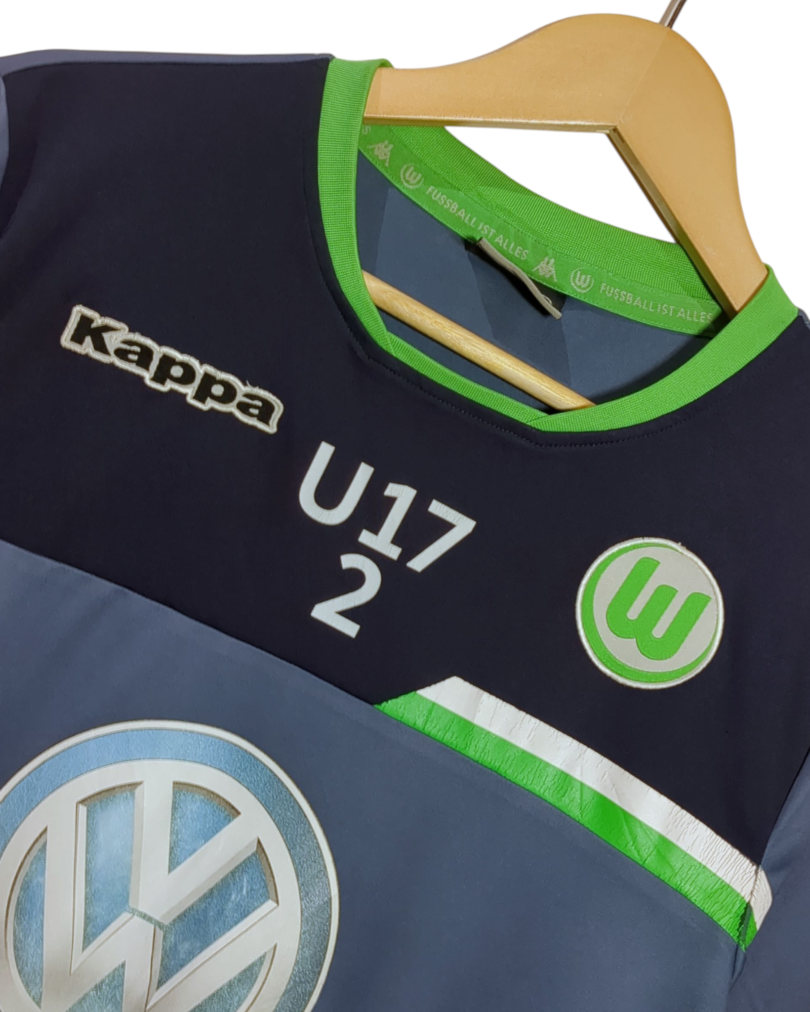 2015-16 Wolfsburg U-17 Kappa Training Shirt - (M)