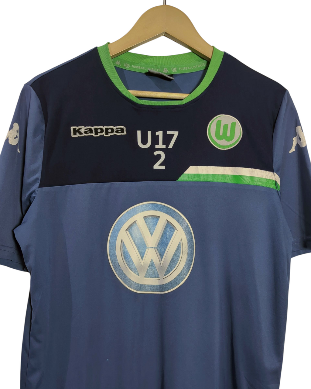 2015-16 Wolfsburg U-17 Kappa Training Shirt - (M)