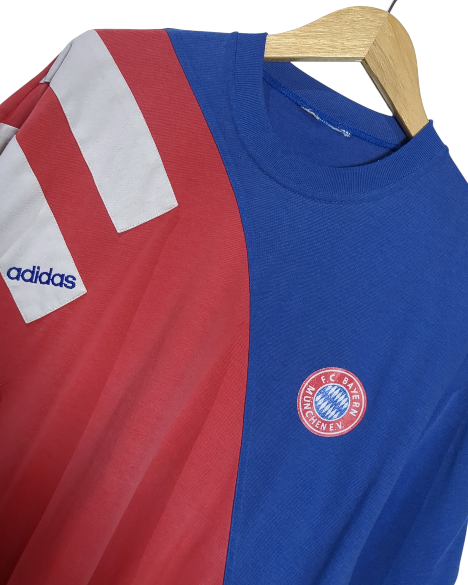 1991-93 Bayern Munich Adidas Training Shirt - (XL)