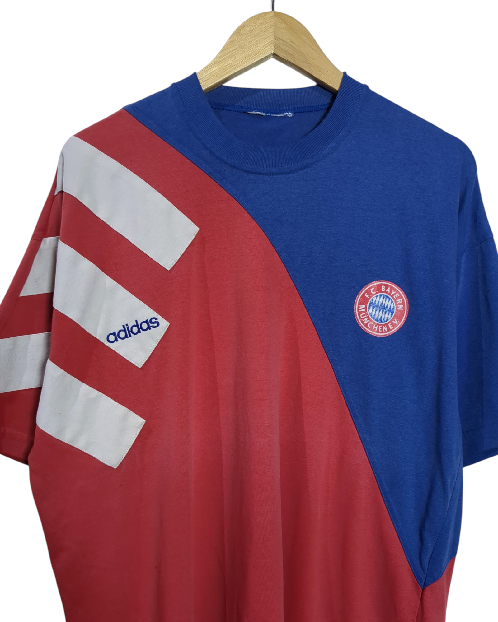 1991-93 Bayern Munich Adidas Training Shirt - (XL)