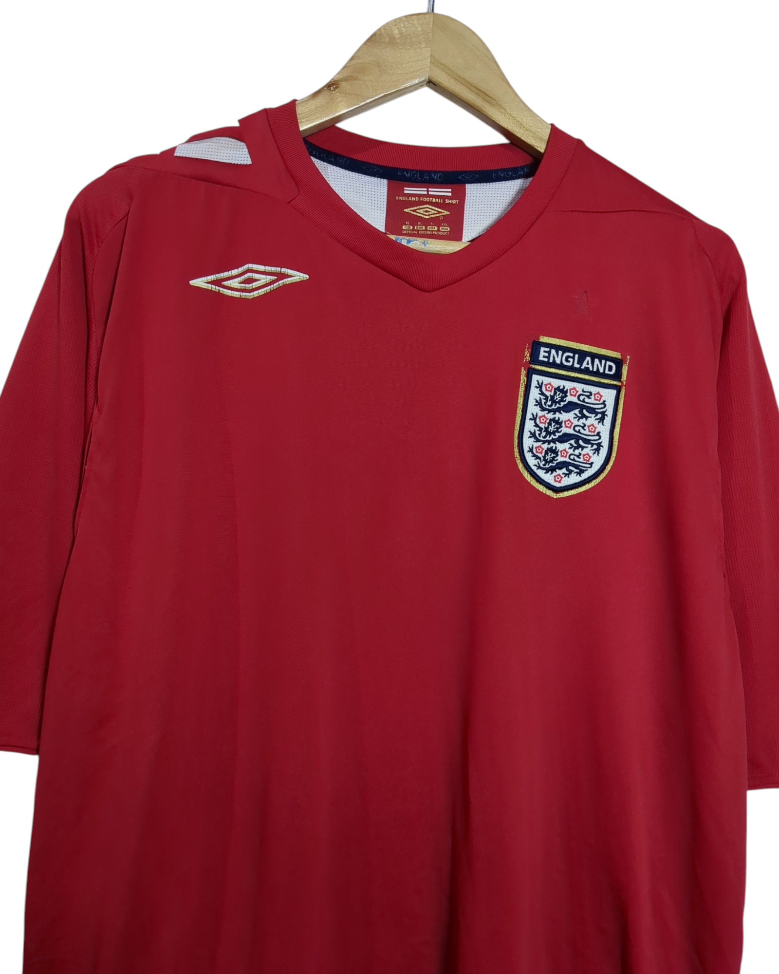 2006-08 England Umbro Away Shirt - (L)