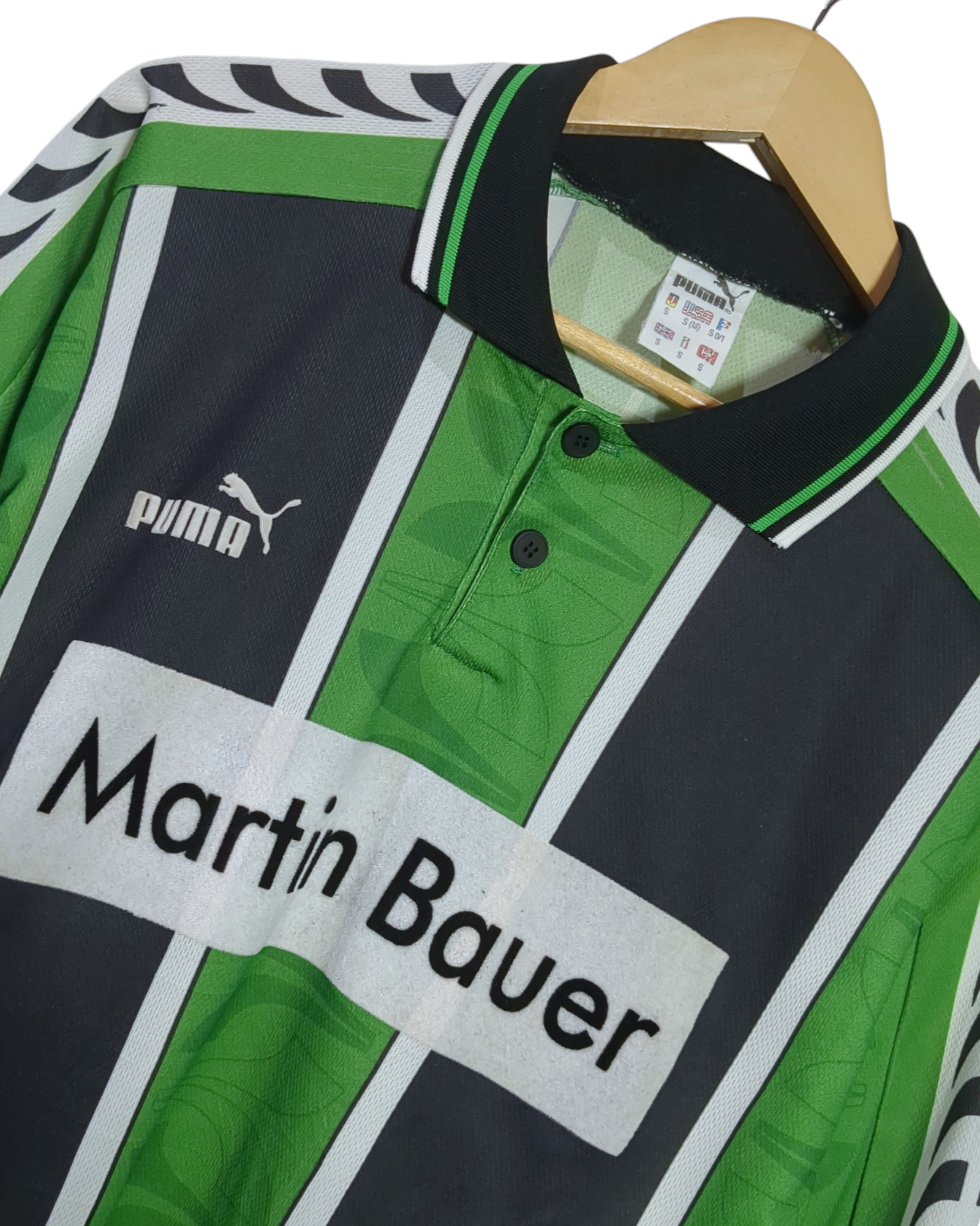 1996 TSV Vestenbergsgreuth Puma Home/Away L/S Shirt #6 - (M)