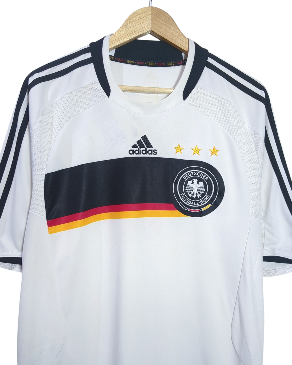 2008-09 Germany Adidas Home Shirt - (L)