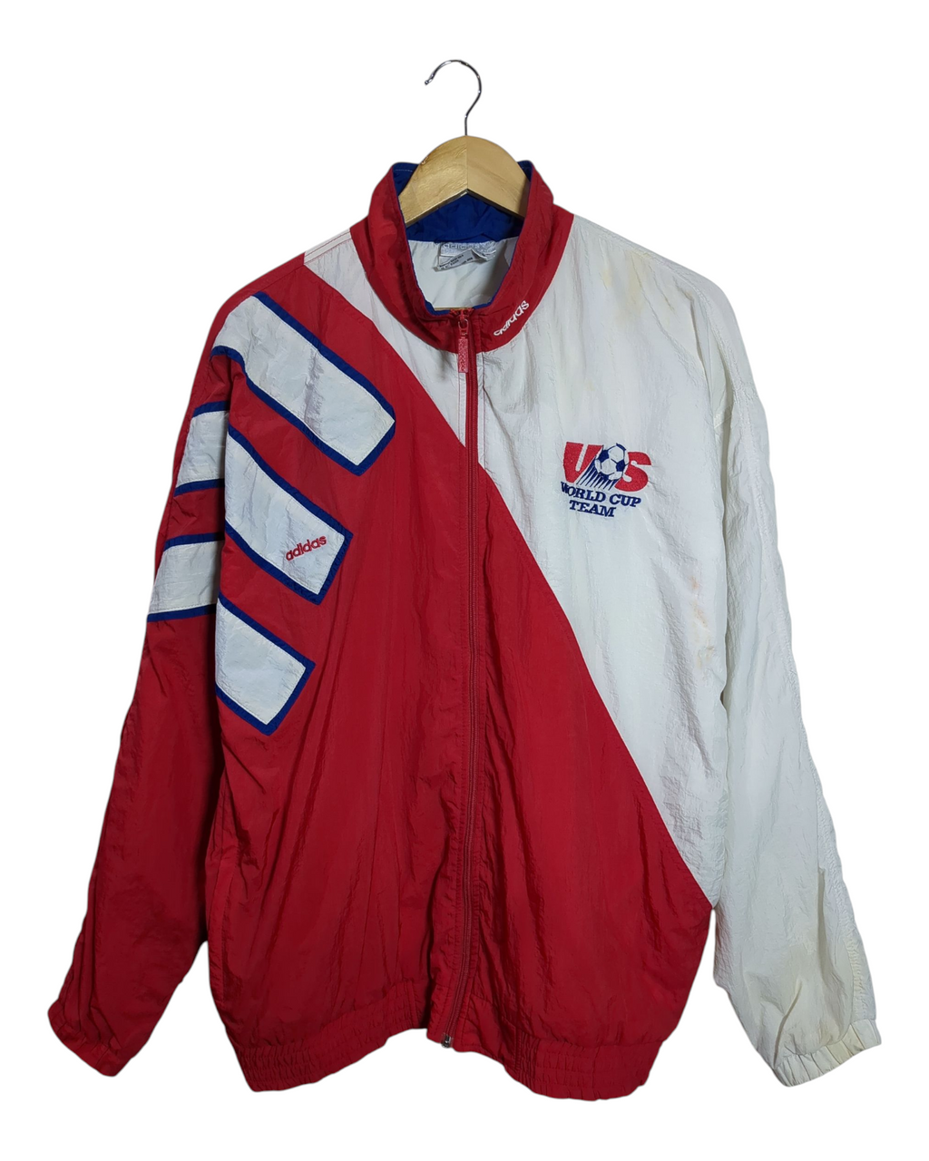 1992-94 USA Adidas Track Jacket - (XL)