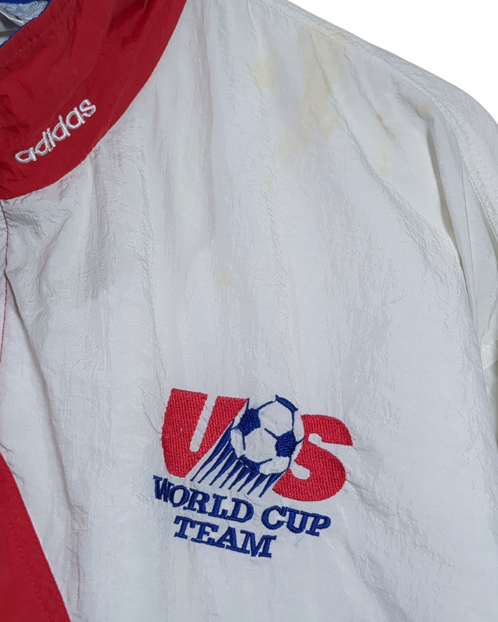 1992-94 USA Adidas Track Jacket - (XL)