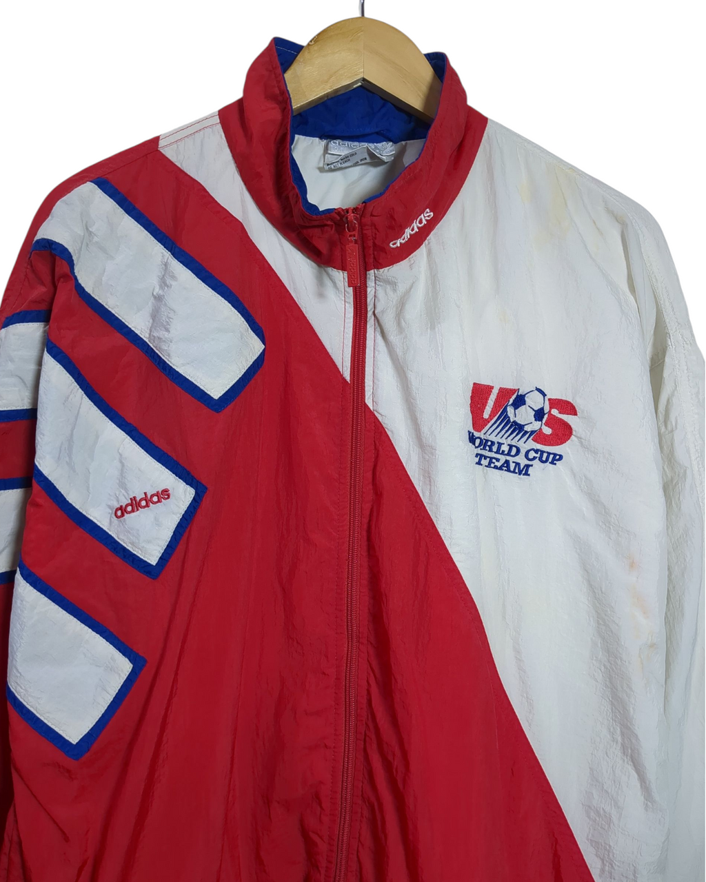 1992-94 USA Adidas Track Jacket - (XL)