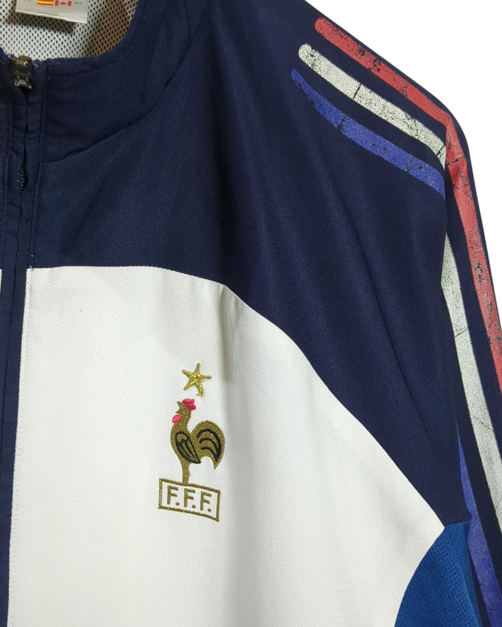 2004-06 France Adidas Track Jacket - (L)