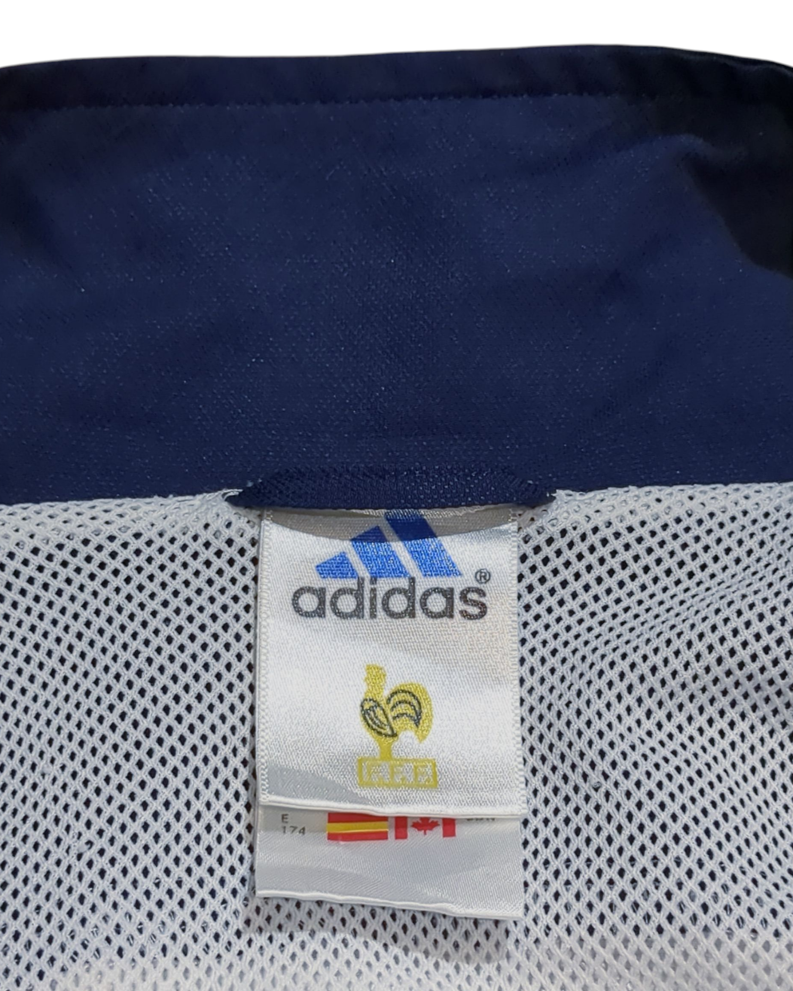 2004-06 France Adidas Track Jacket - (L)