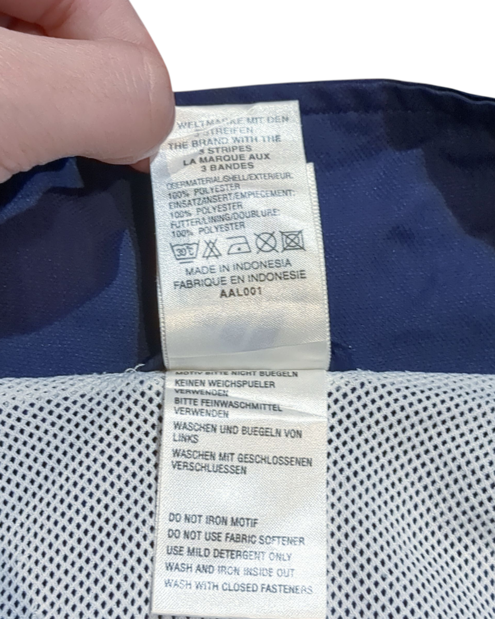 2004-06 France Adidas Track Jacket - (L)