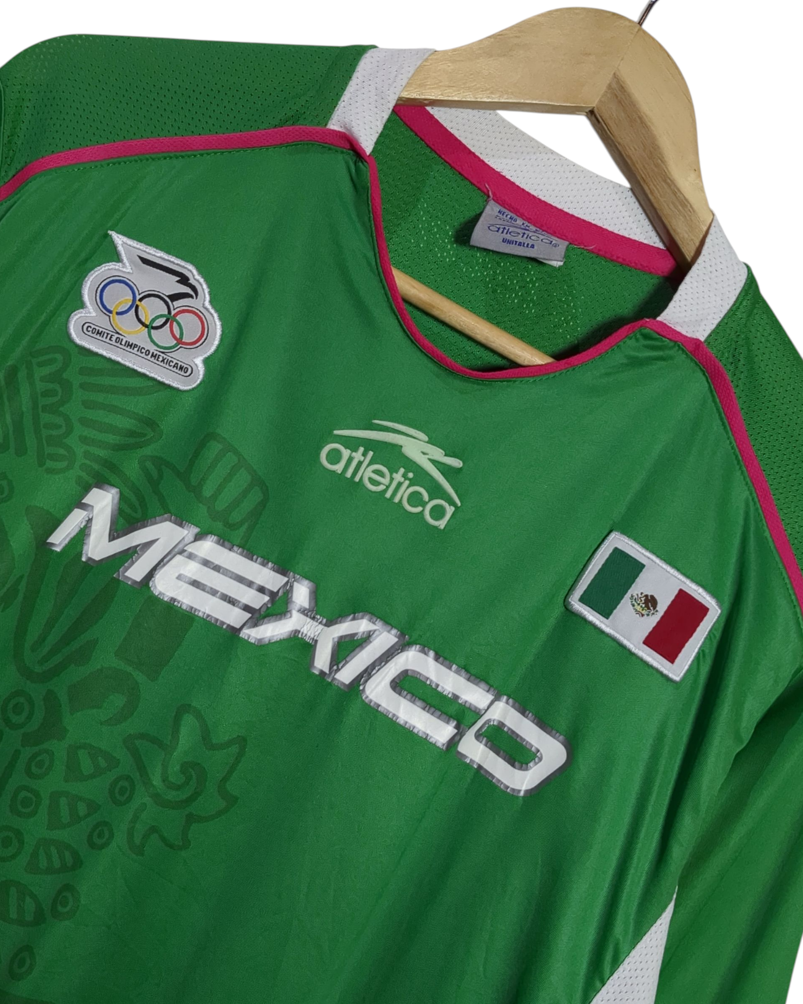 2004 Mexico Atletica Olympic Home Shirt - (L)