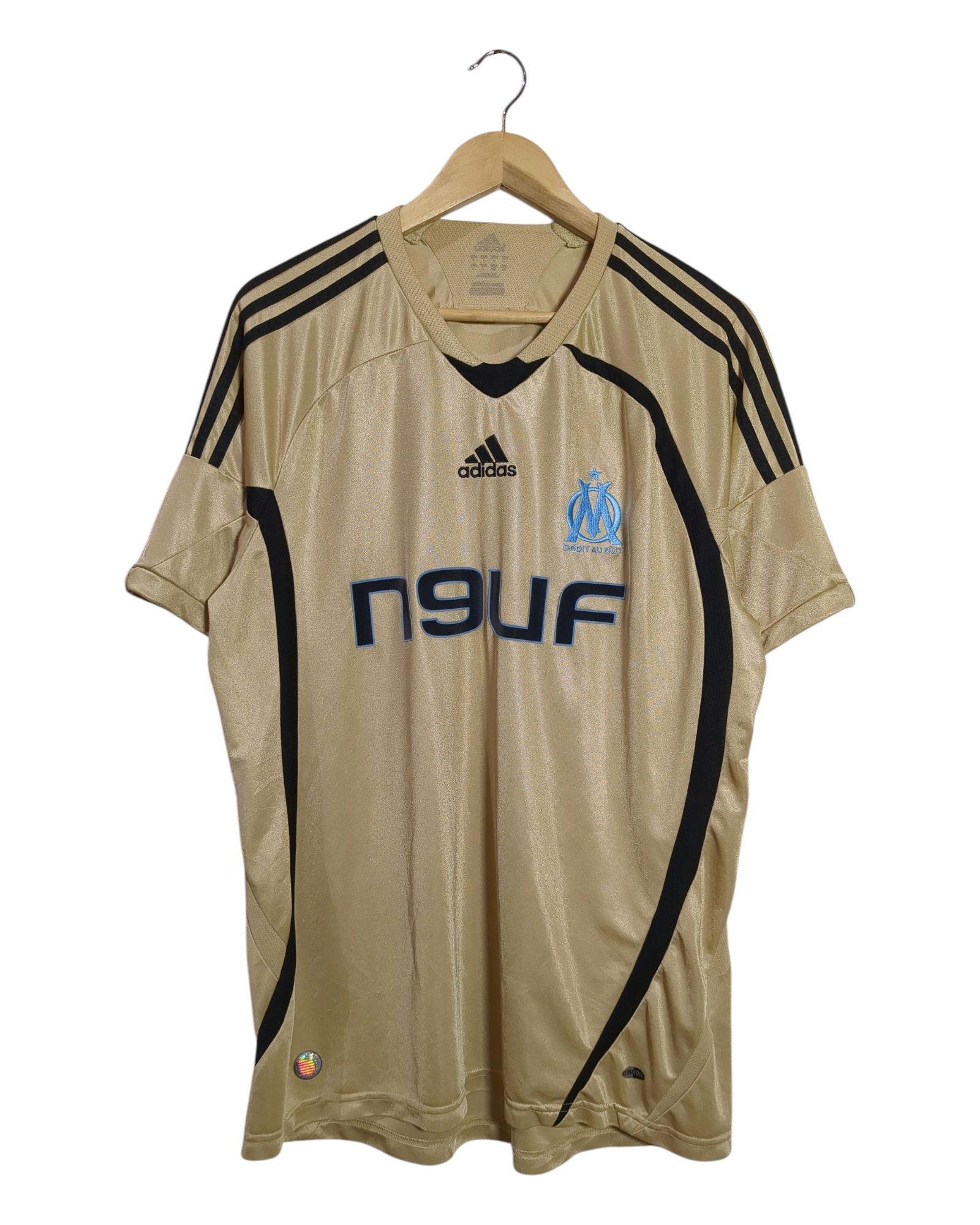 2008-09 Olympique Marseille Adidas Third Shirt - (L)