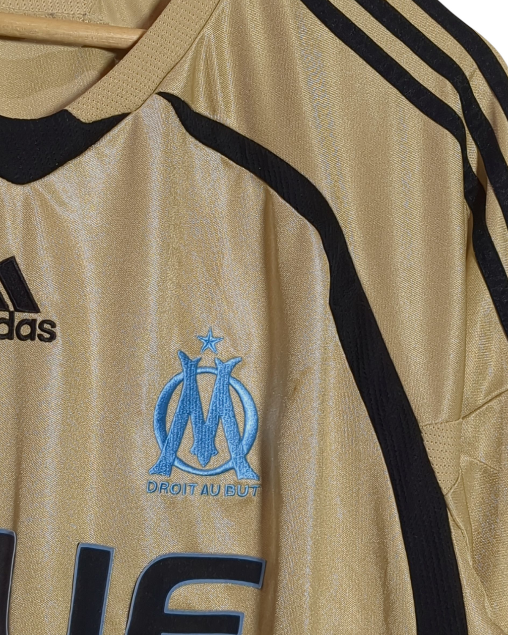 2008-09 Olympique Marseille Adidas Third Shirt - (L)