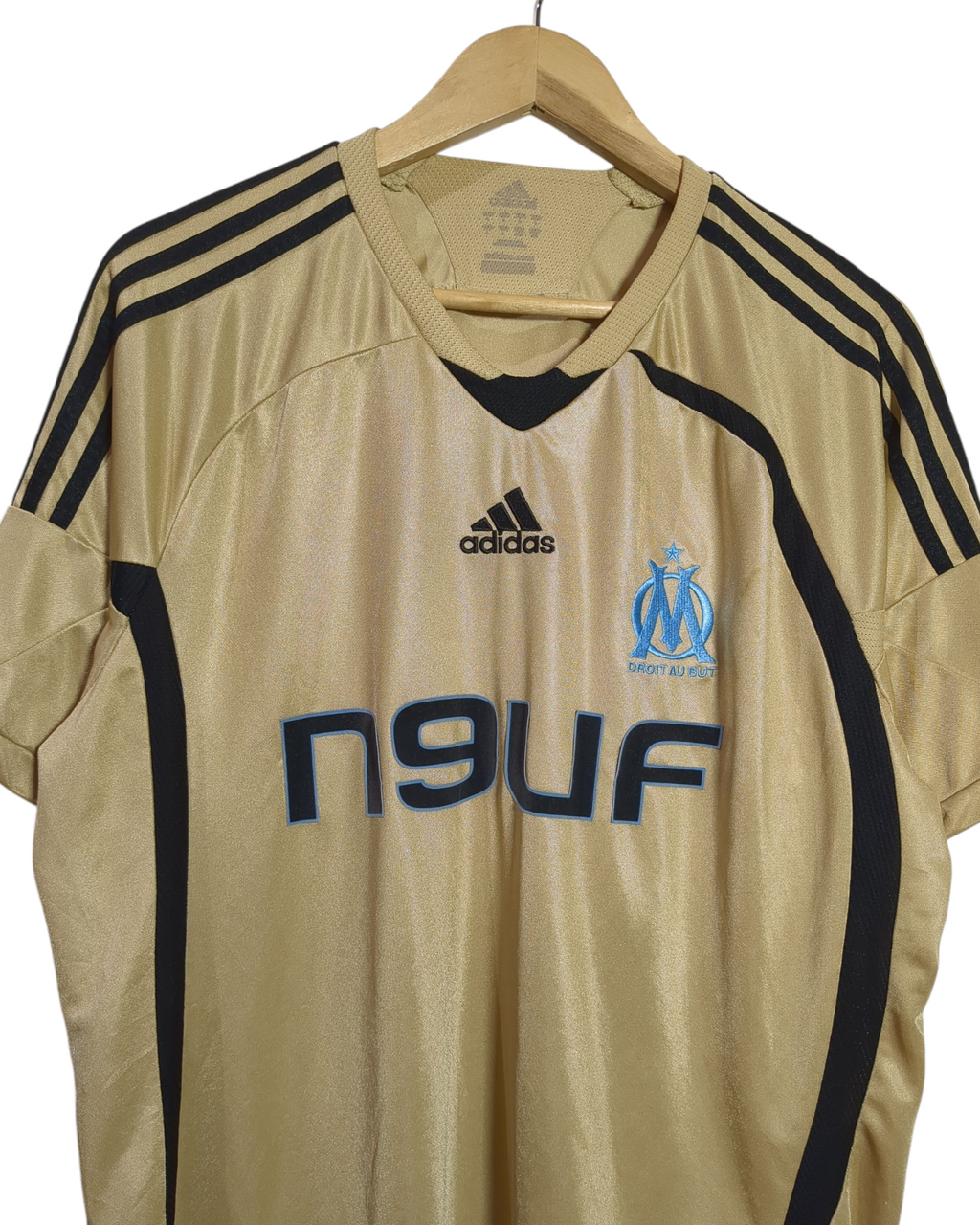 2008-09 Olympique Marseille Adidas Third Shirt - (L)