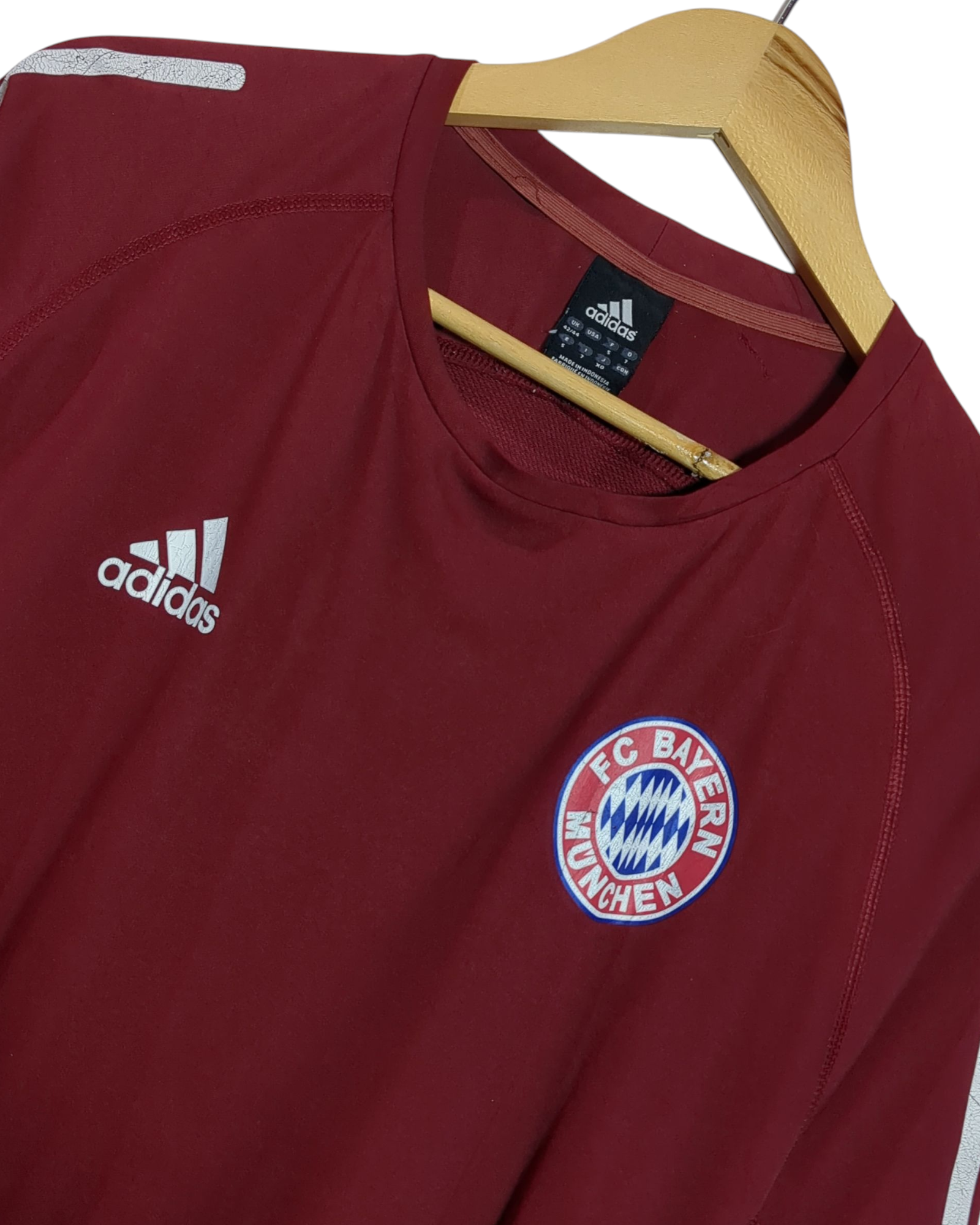2002-03 Bayern Munich Adidas Training Shirt  - (L)
