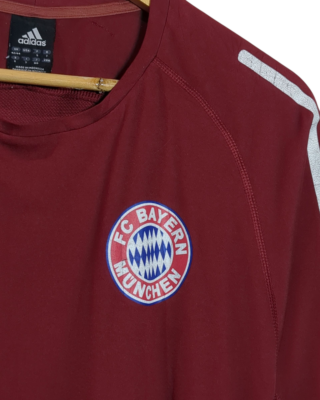 2002-03 Bayern Munich Adidas Training Shirt  - (L)