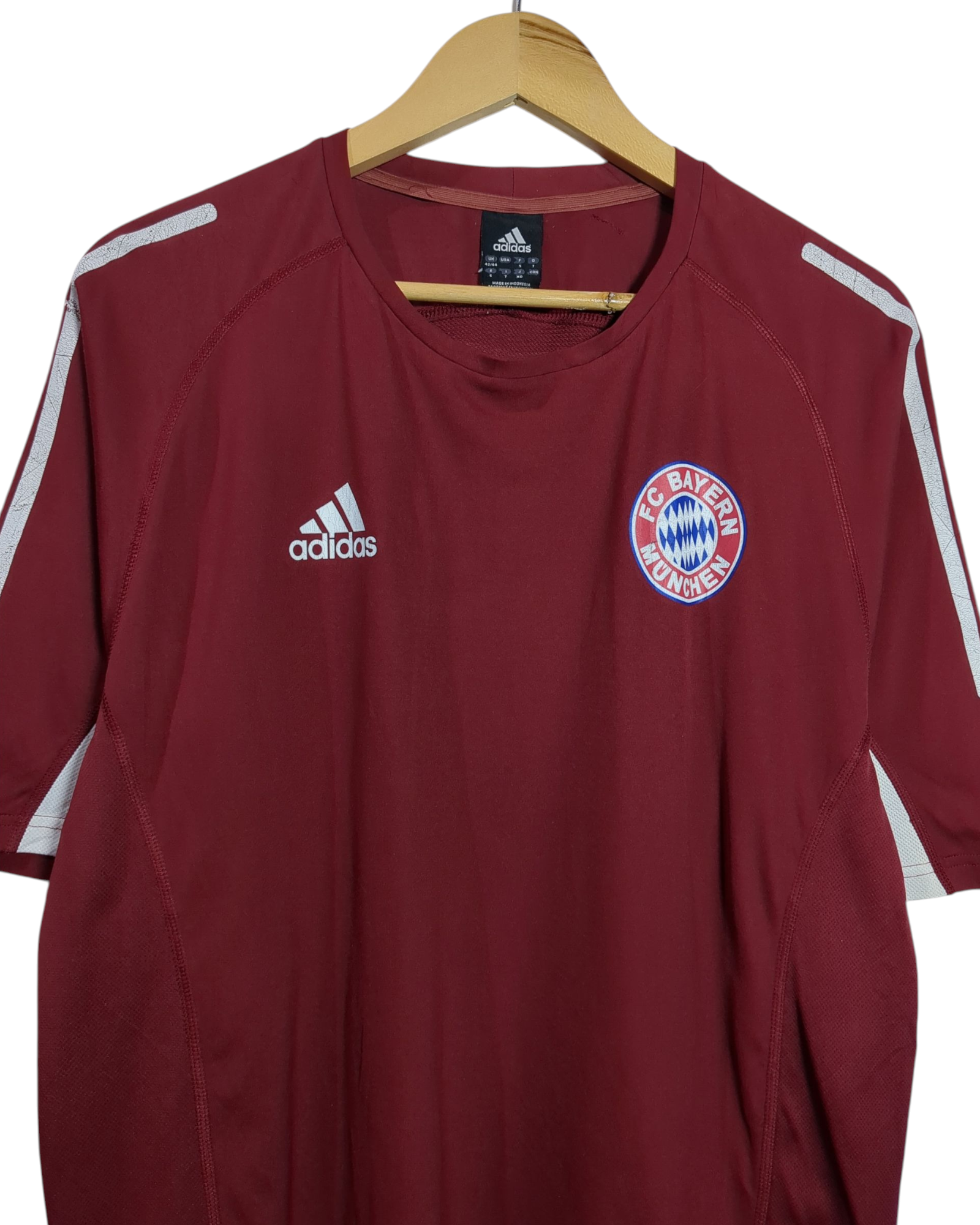2002-03 Bayern Munich Adidas Training Shirt  - (L)