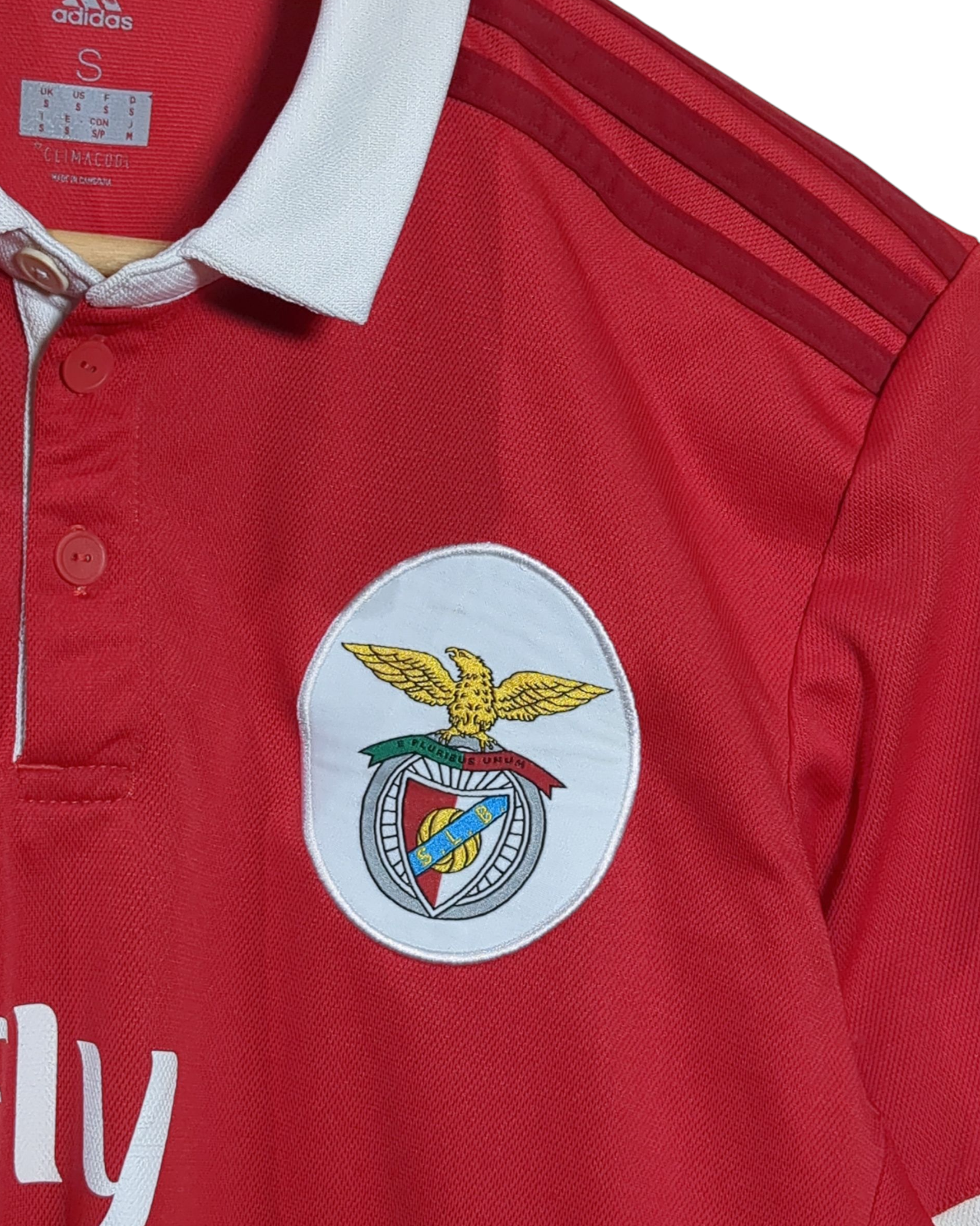 2017-18 Benfica Adidas Home Shirt - (S)
