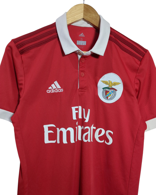 2017-18 Benfica Adidas Home Shirt - (S)