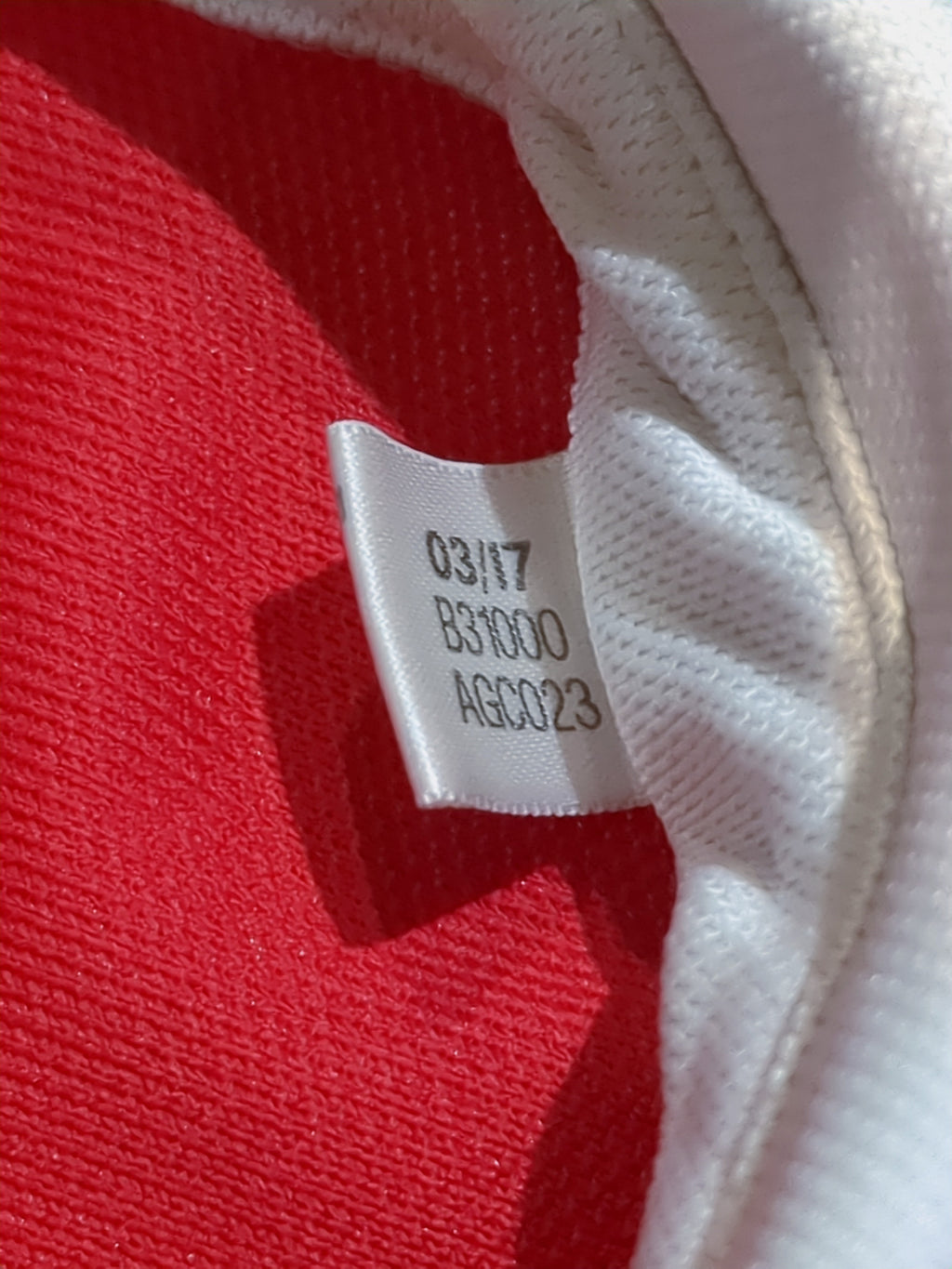 2017-18 Benfica Adidas Home Shirt - (S)