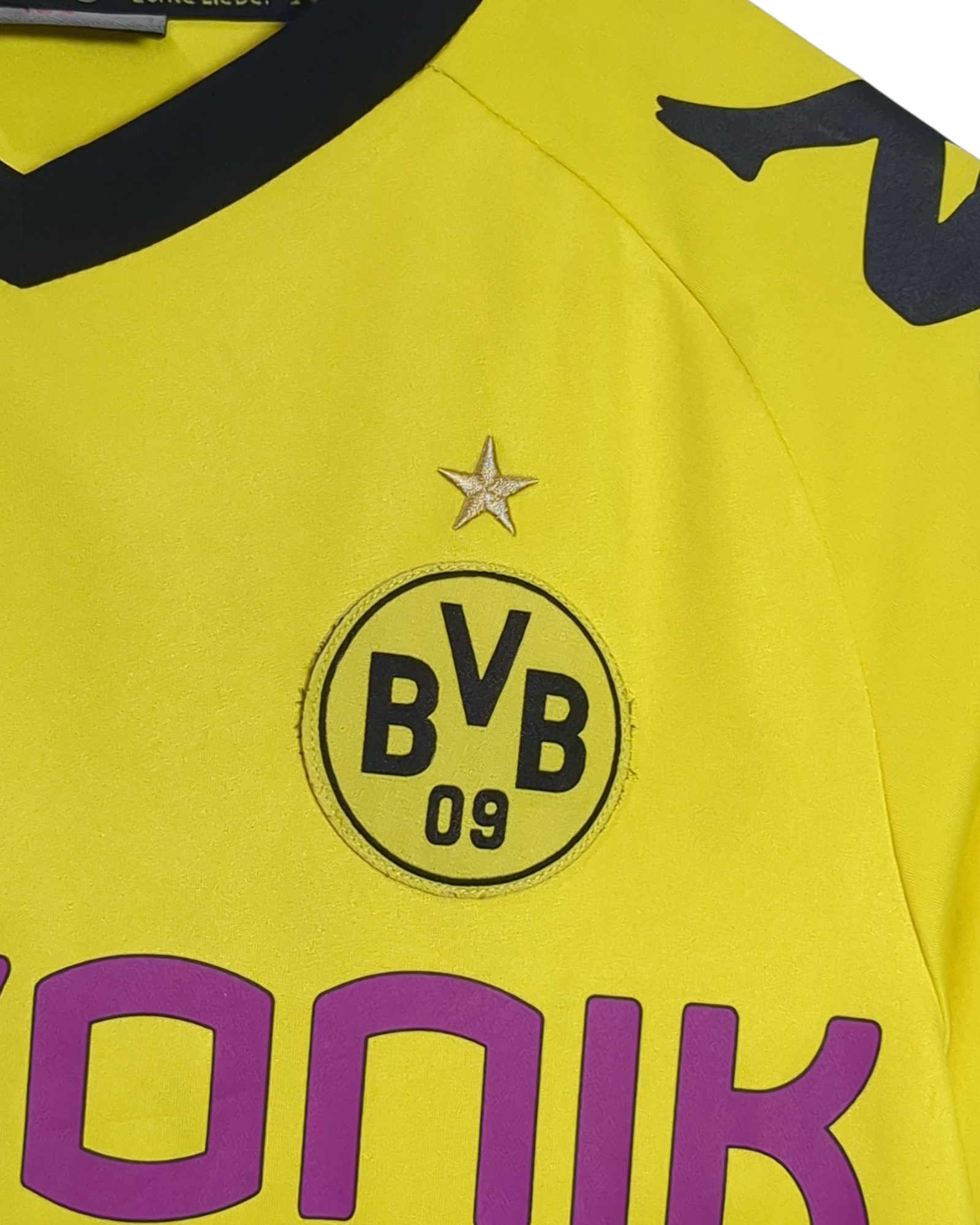 2011-12 Borussia Dortmund Kappa European Home Shirt - (L.Boys)