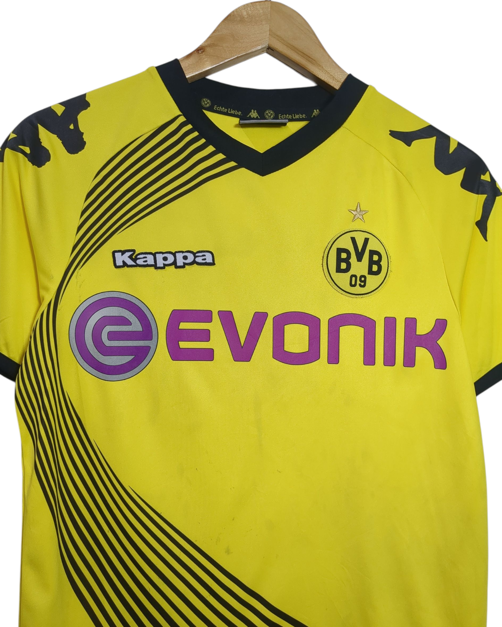 2011-12 Borussia Dortmund Kappa European Home Shirt - (L.Boys)