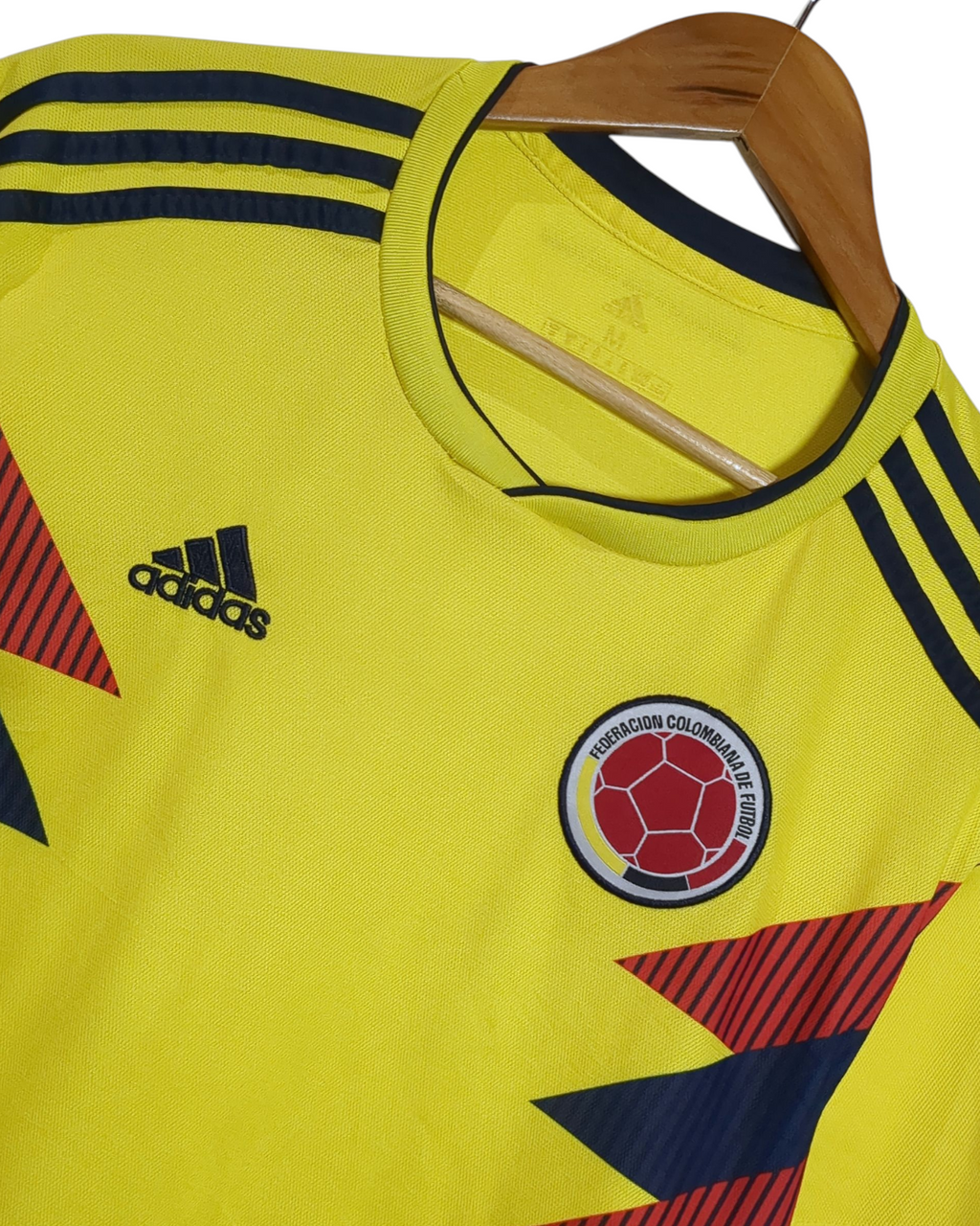 2018-19 Colombia Adidas Home Shirt - (M)