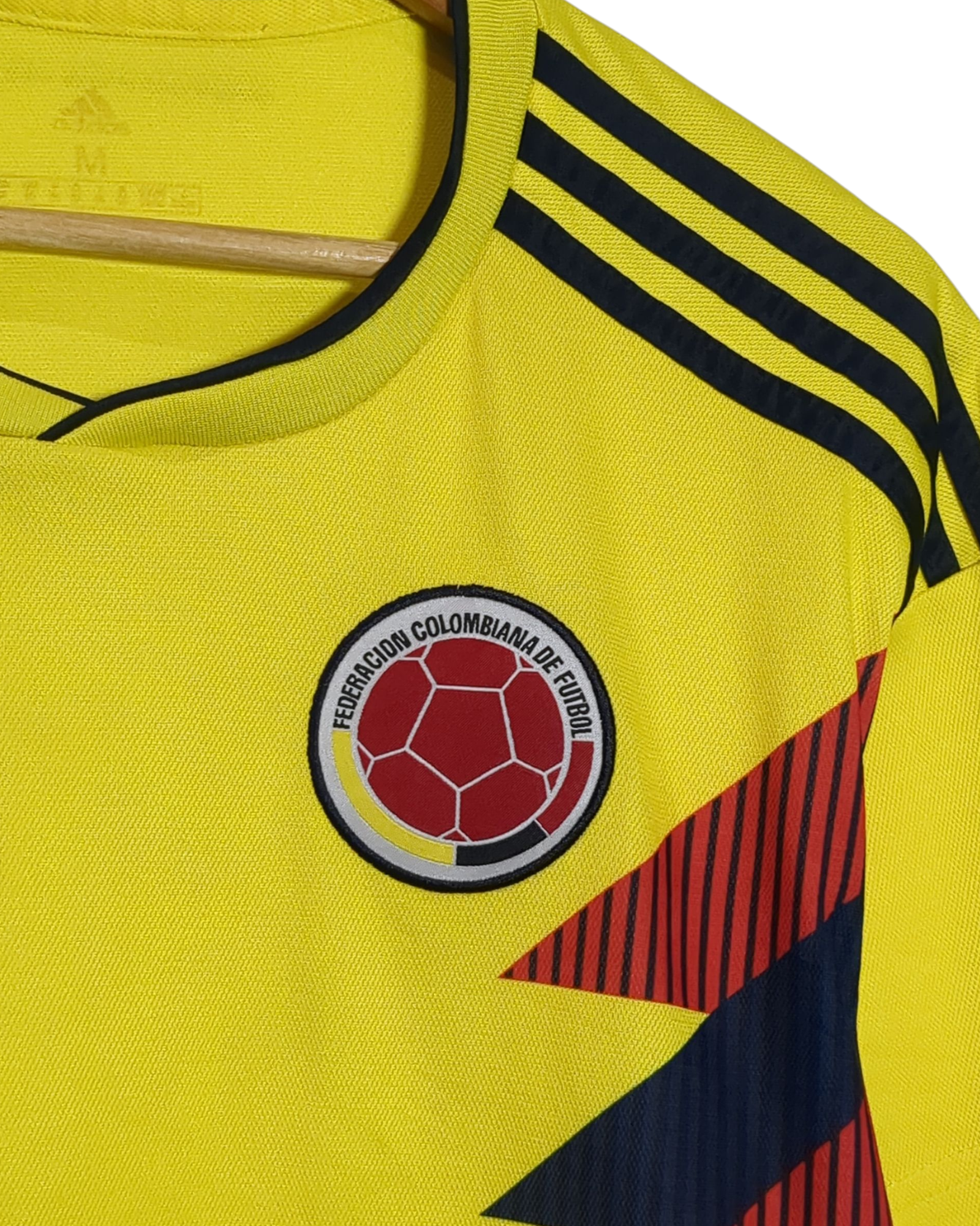 2018-19 Colombia Adidas Home Shirt - (M)