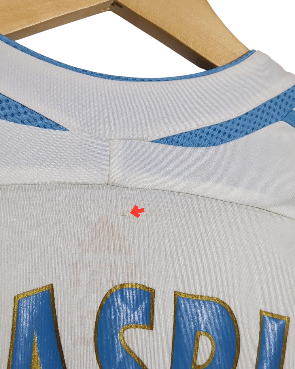2006-07 Olympique Marseille Adidas Home Shirt #22 Nasri - (M.Boys)