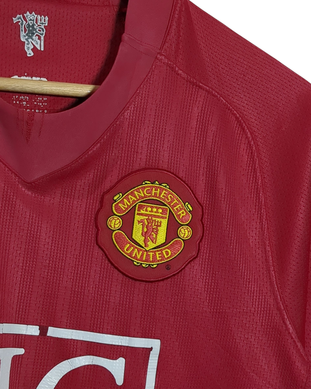 2007-09 Manchester United Nike Home Shirt - (S)