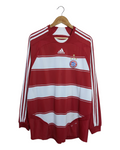 2007-08 Bayern Munich Adidas Player Issue Home L/S Shirt - (XL)