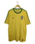 2010-11 Brazil Nike Home Shirt - (XL)