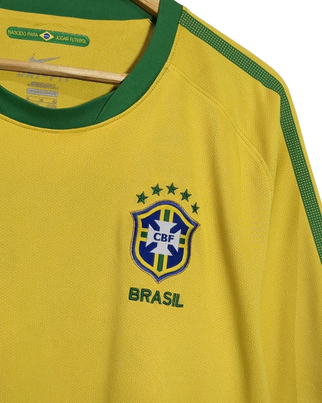 2010-11 Brazil Nike Home Shirt - (XL)