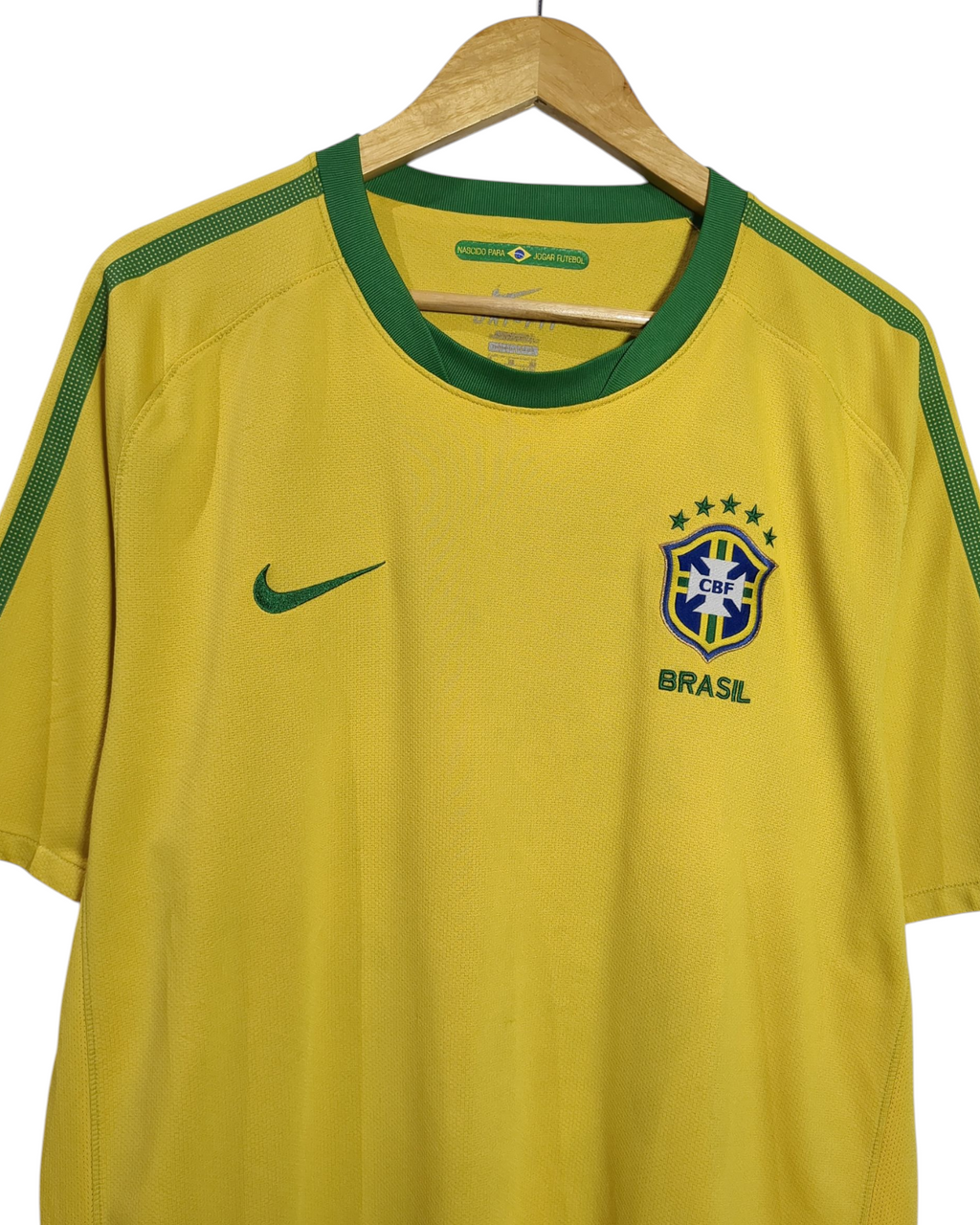 2010-11 Brazil Nike Home Shirt - (XL)