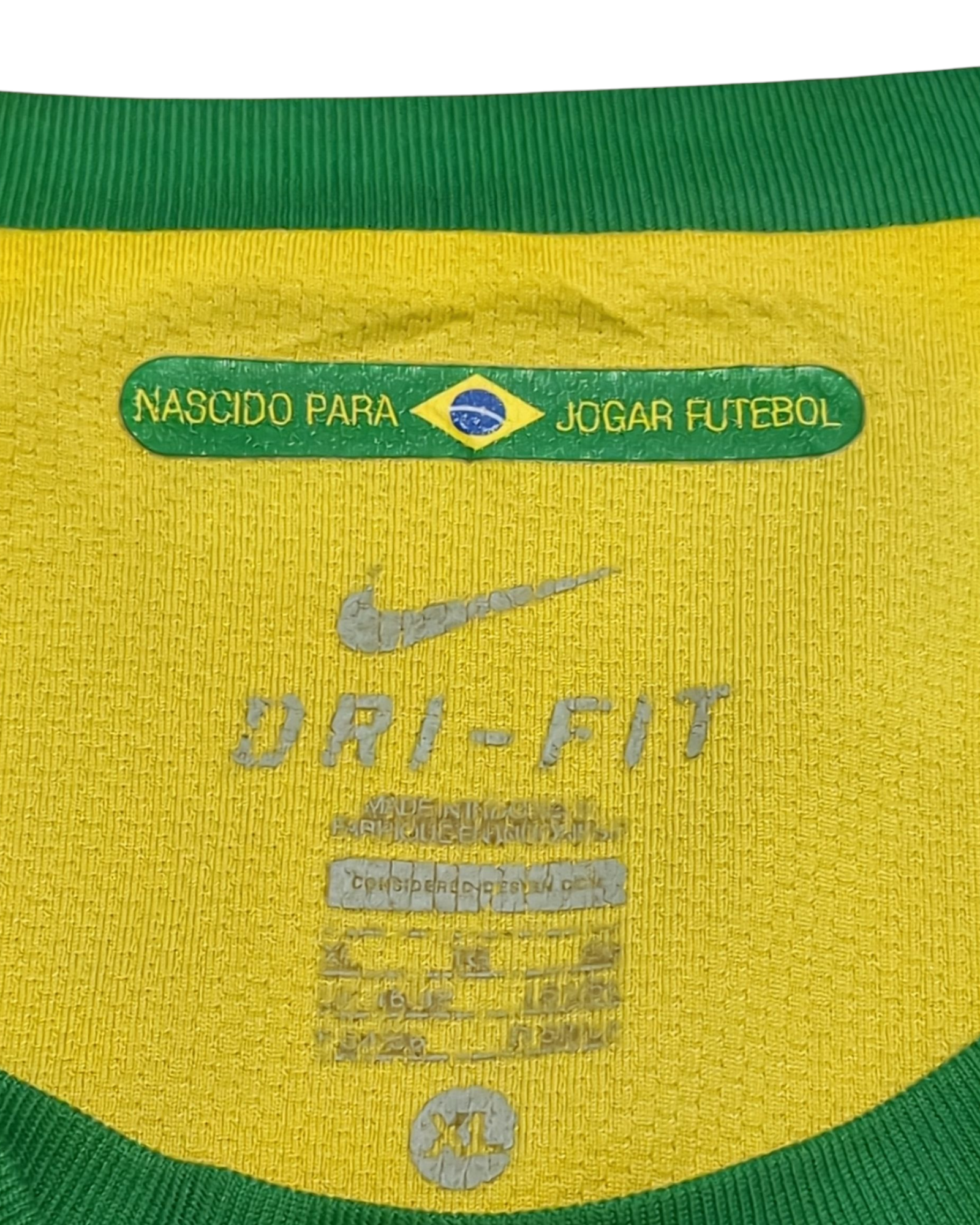 2010-11 Brazil Nike Home Shirt - (XL)