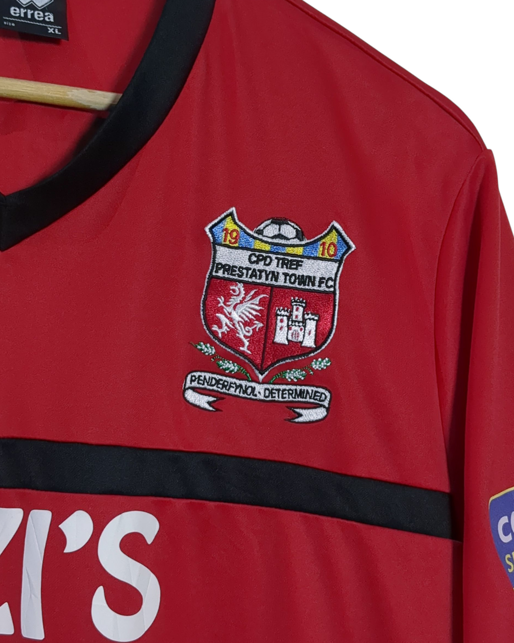 2013-14 Prestatyn Town Errea Home Shirt #18 Smyth - (M)