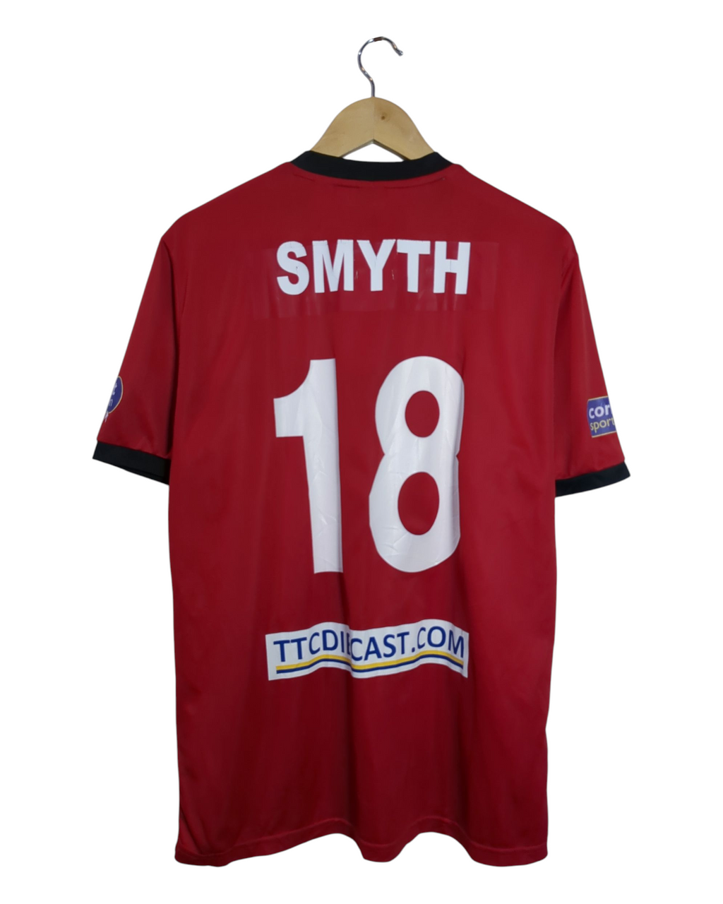 2013-14 Prestatyn Town Errea Home Shirt #18 Smyth - (M)
