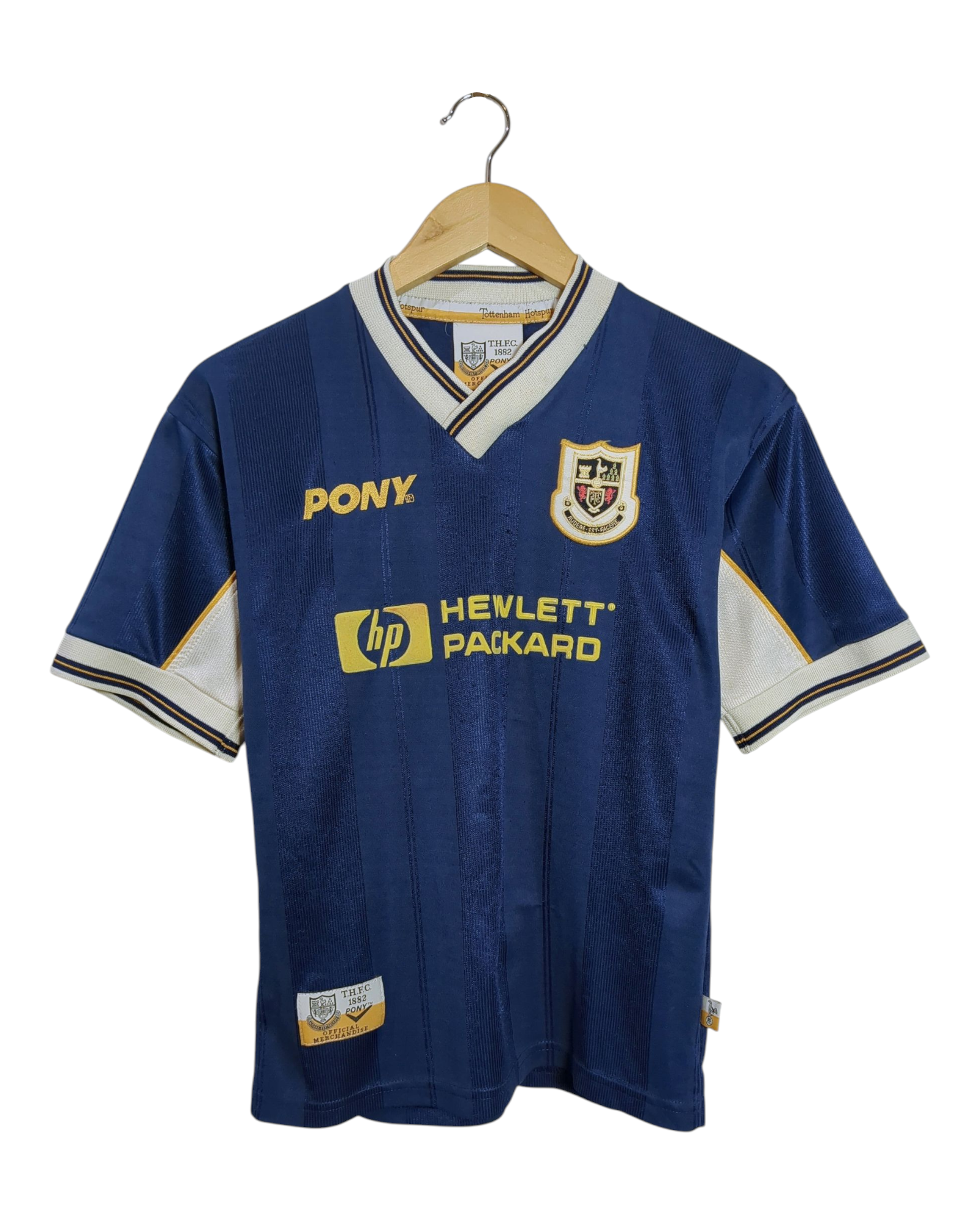1997-98 Tottenham Hotspur Pony Away Shirt - (L.Boys)