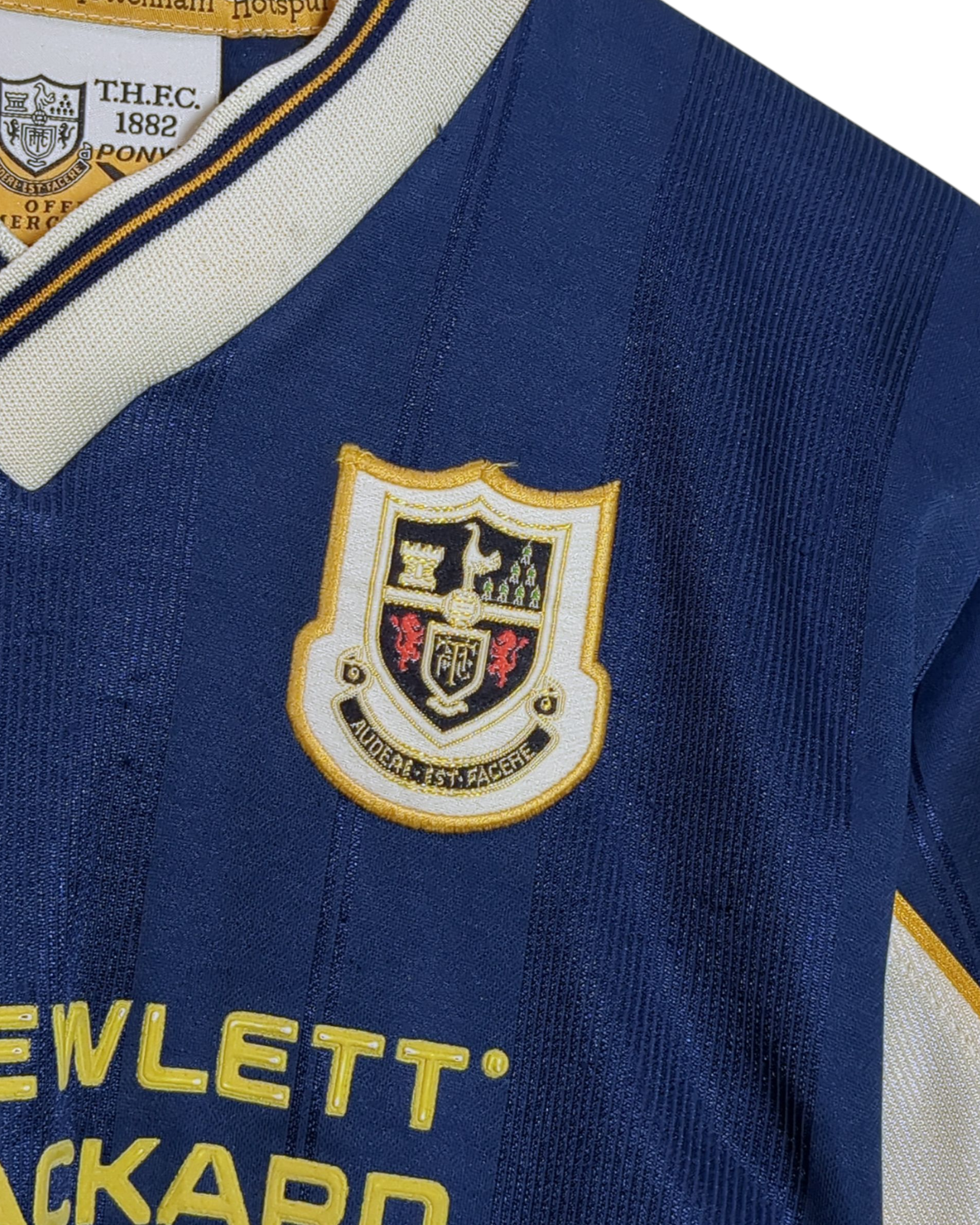 1997-98 Tottenham Hotspur Pony Away Shirt - (L.Boys)