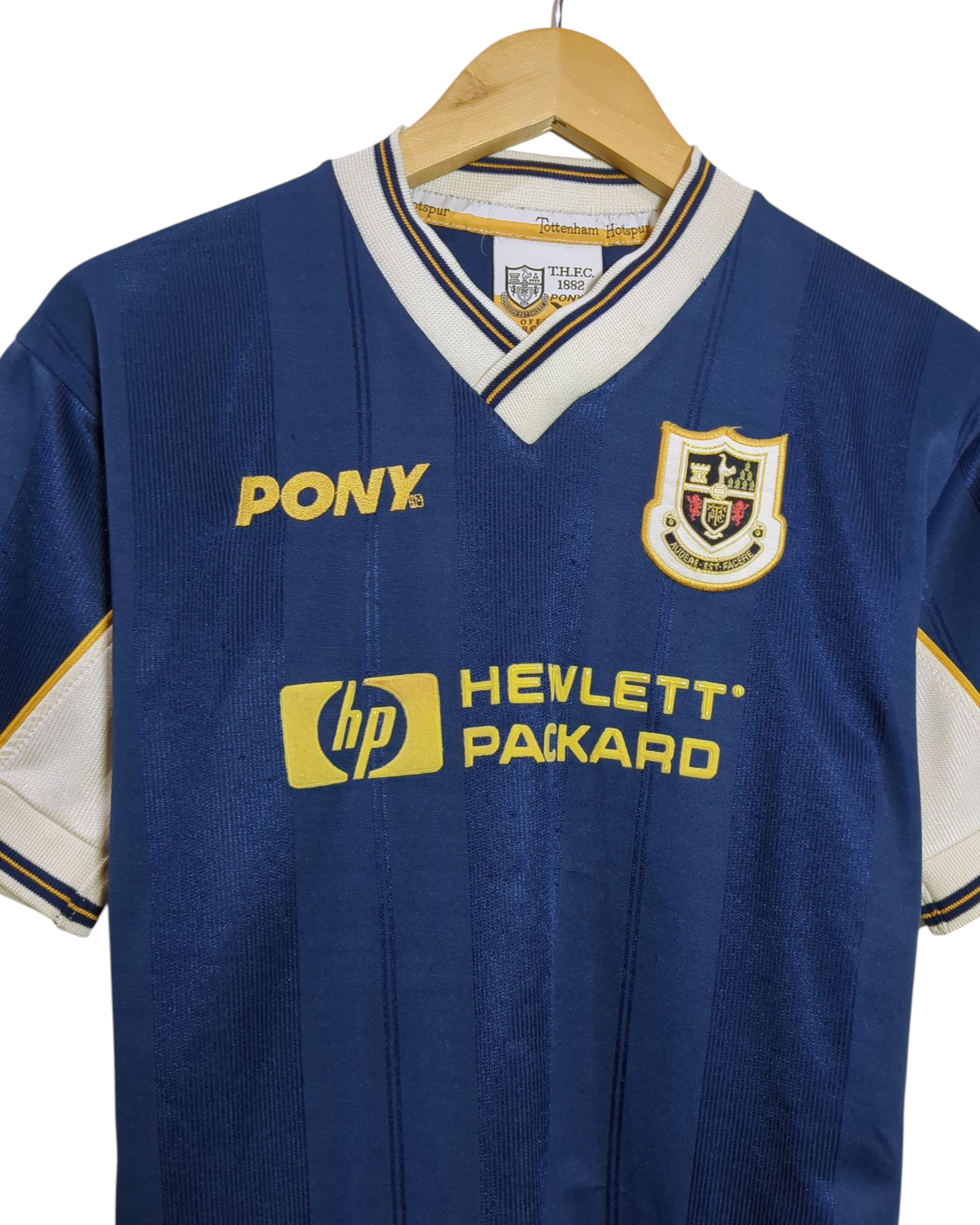 1997-98 Tottenham Hotspur Pony Away Shirt - (L.Boys)