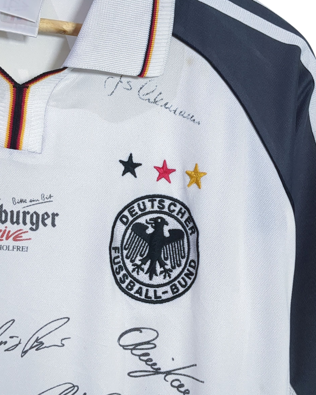 2000-02 Germany Adidas 'Squad Signed' Home Shirt - (XL)
