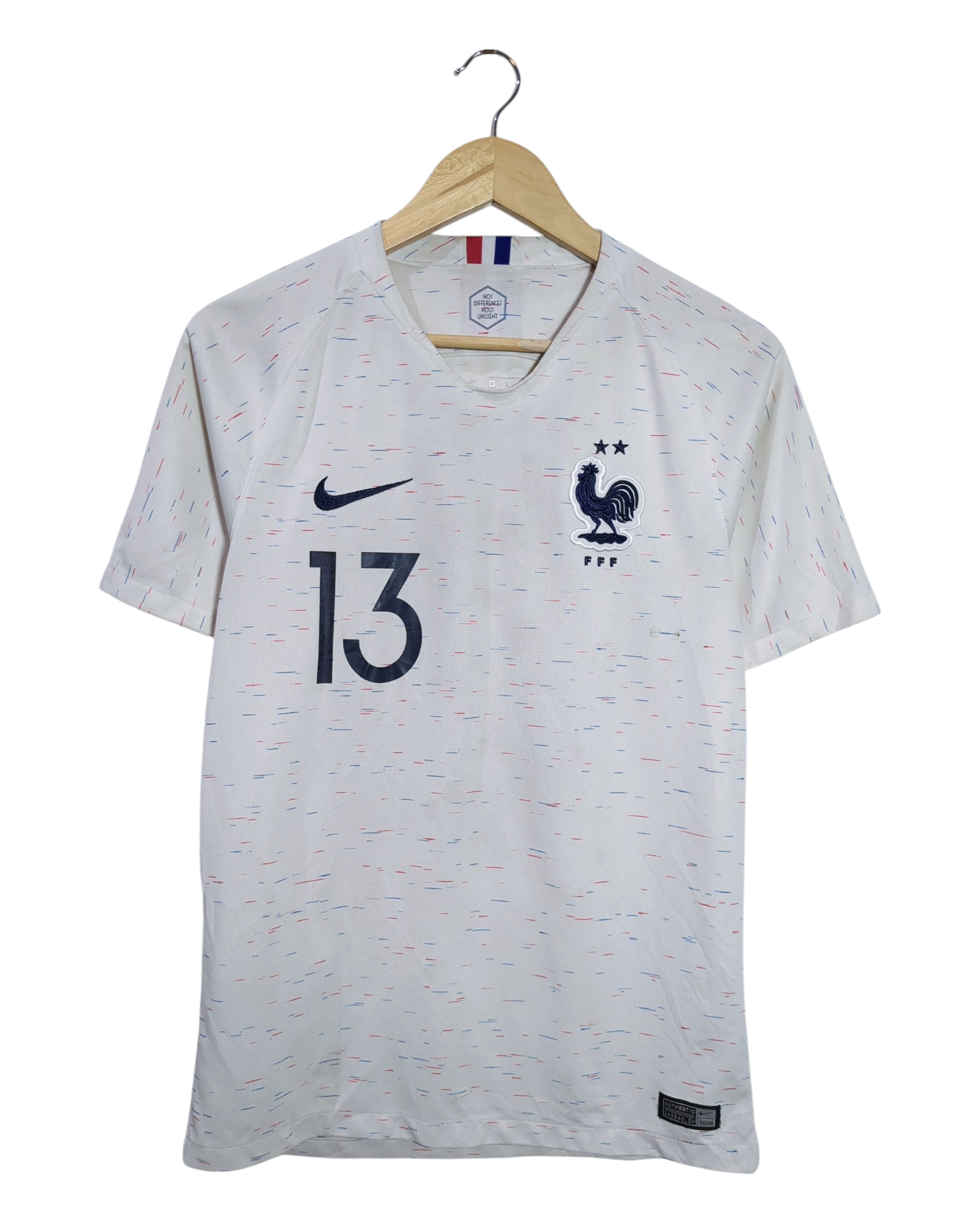2018-19 France Nike Away Shirt #13 Kante - (S)
